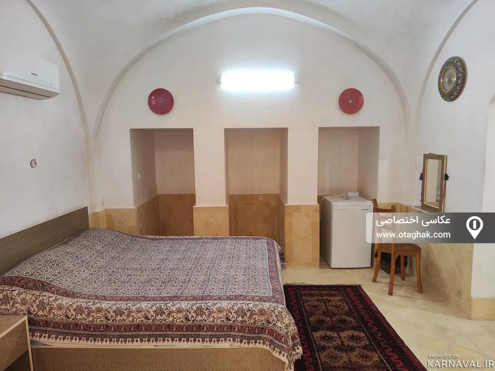 هتل سنتی خانه پارسی (سه تخته سرداب ۱) کاشان هتل سنتی خانه پارسی (سه تخته سرداب ۱) کاشان