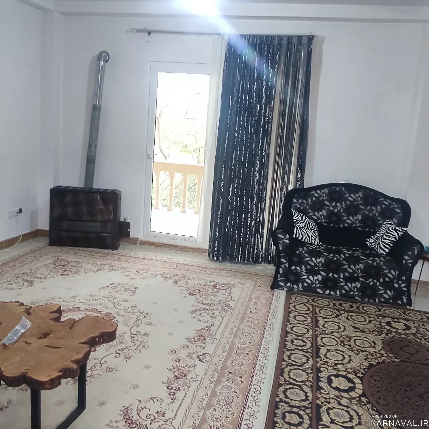 ویلا پل شاهپور کنار رودخانه و جنگل  شیرگاه
