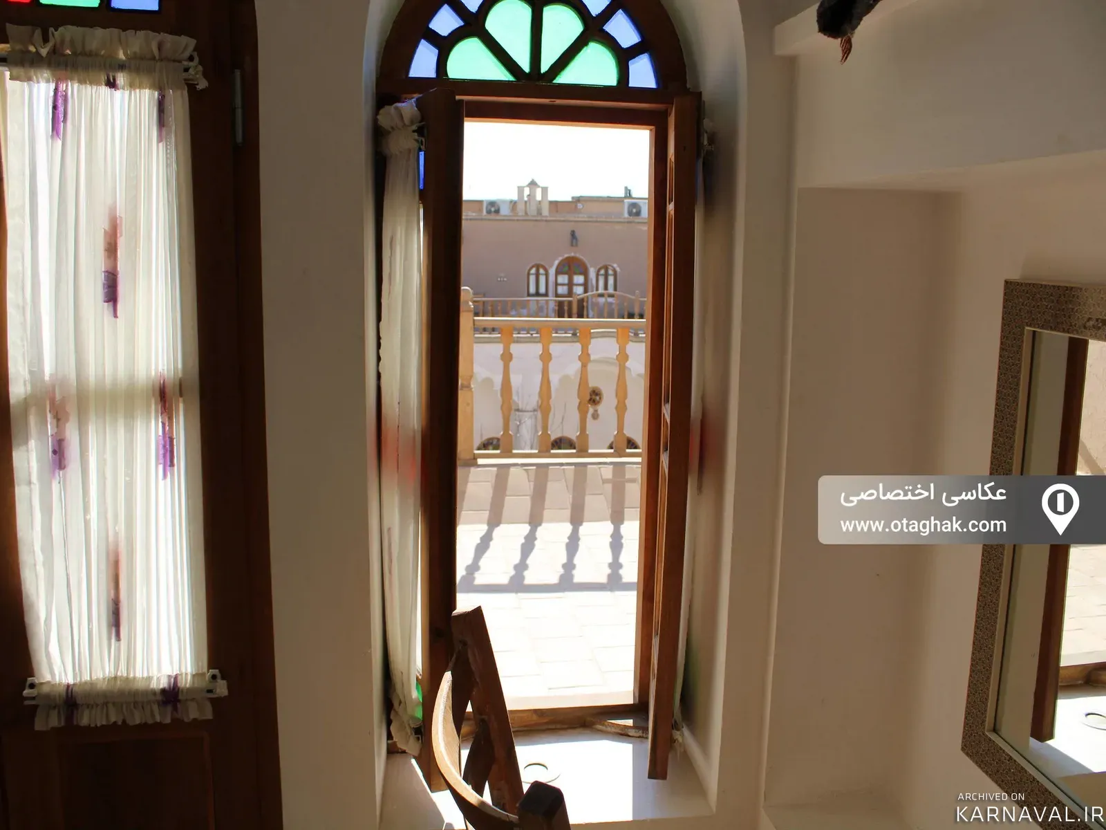 هتل سنتی خانه پارسی (دبل کوچک بام ۲) کاشان