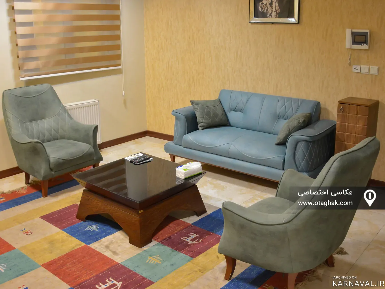 آپارتمان مبله لوکس (طبقه اول) در سبلان تهران