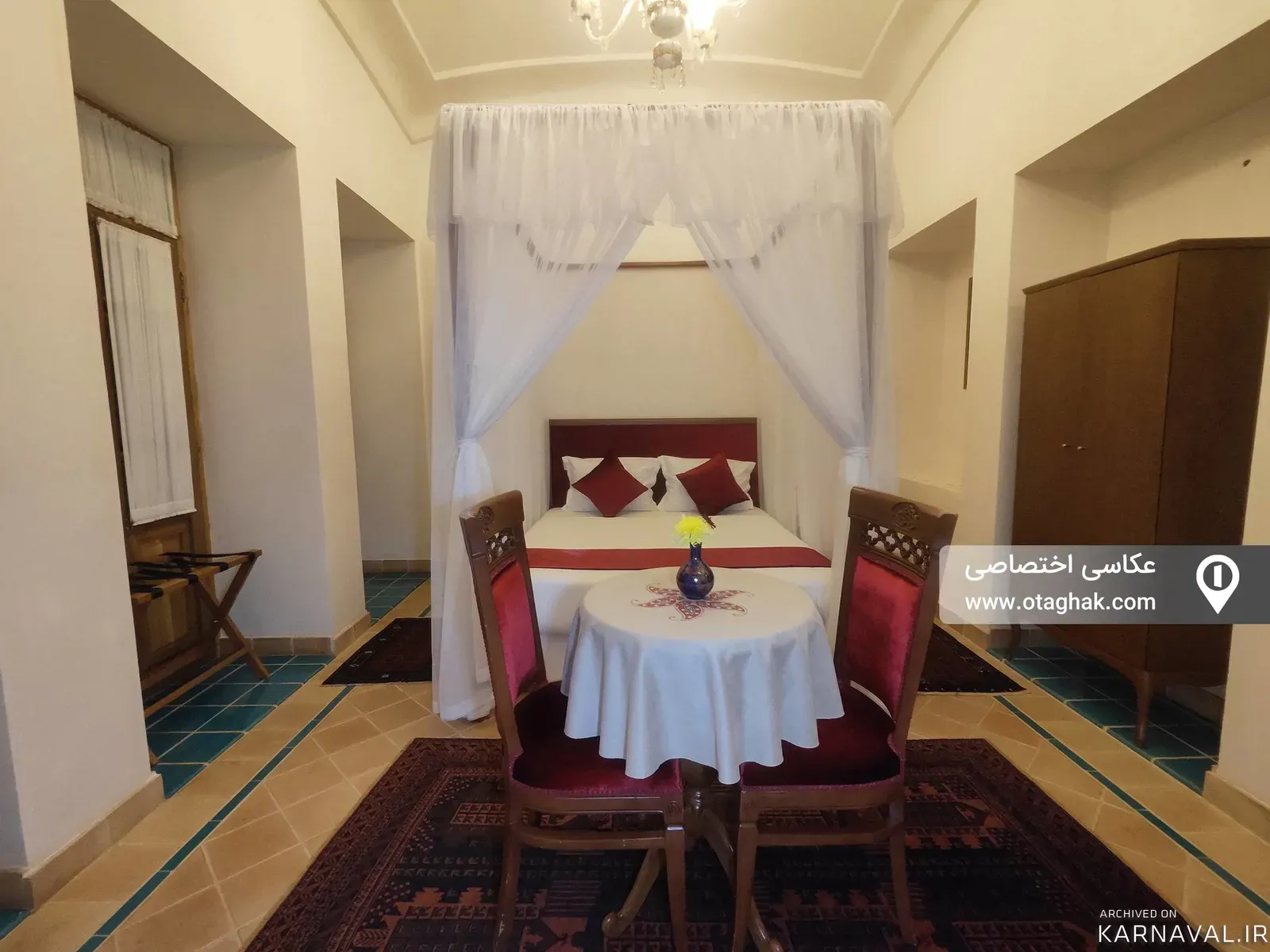 هتل سنتی عمارت ماندگار(112 _ دابل پلاس) کاشان
