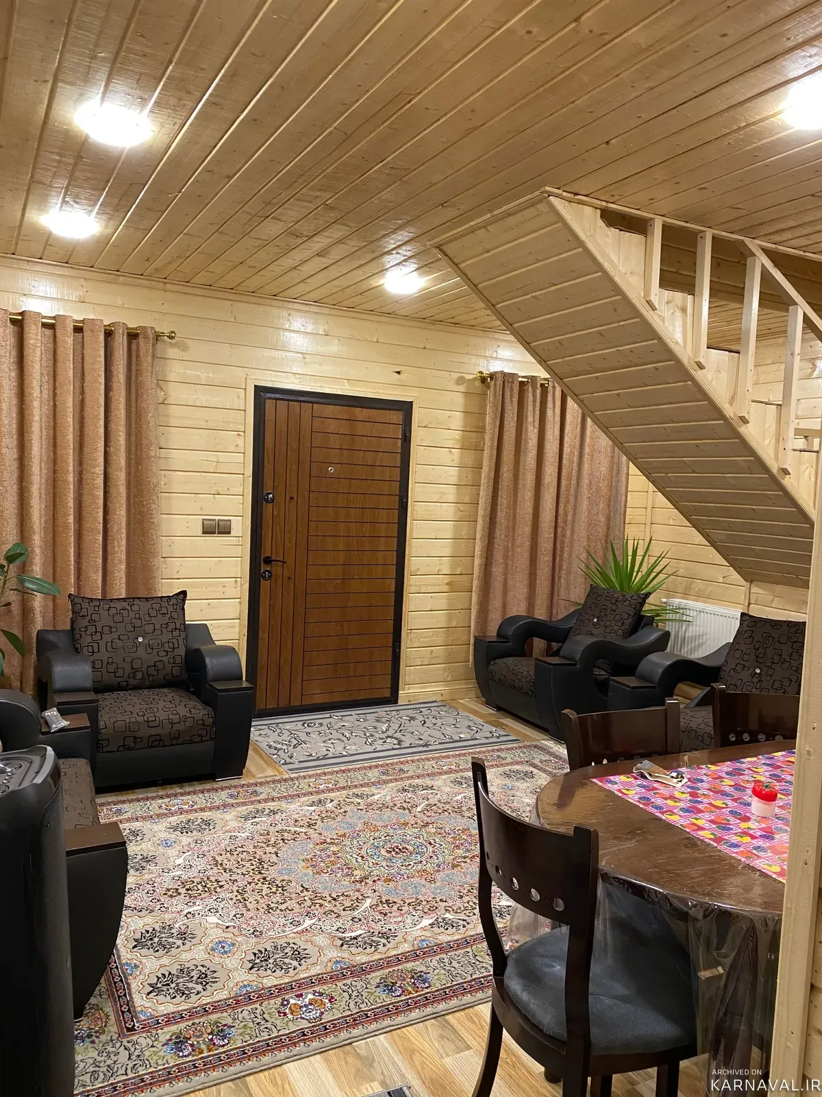 کلبه چوبی رویایی فرهان ماسال