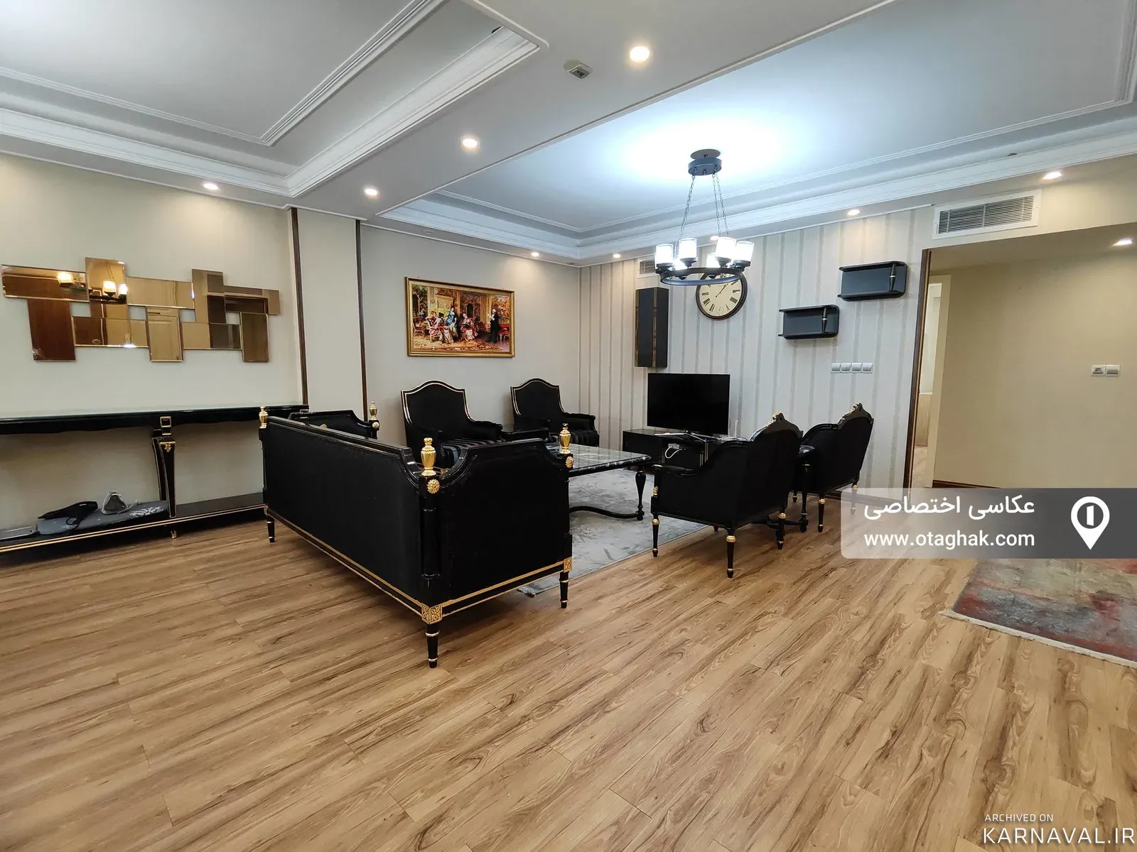 آپارتمان مبله (طبقه 2) در سعادت آباد  تهران