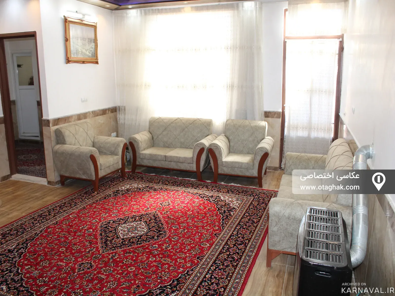آپارتمان کاشانه مسافر (واحد1) کاشان آپارتمان کاشانه مسافر (واحد1) کاشان