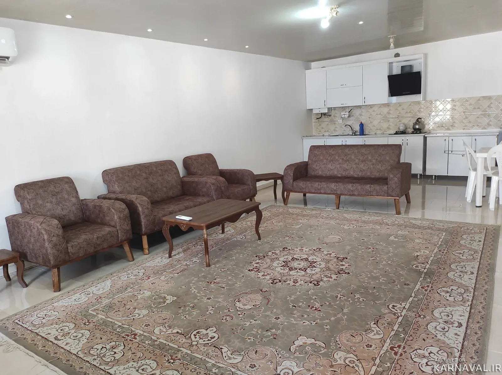 ویلا ساحل باغ سبز  زیبا کنار