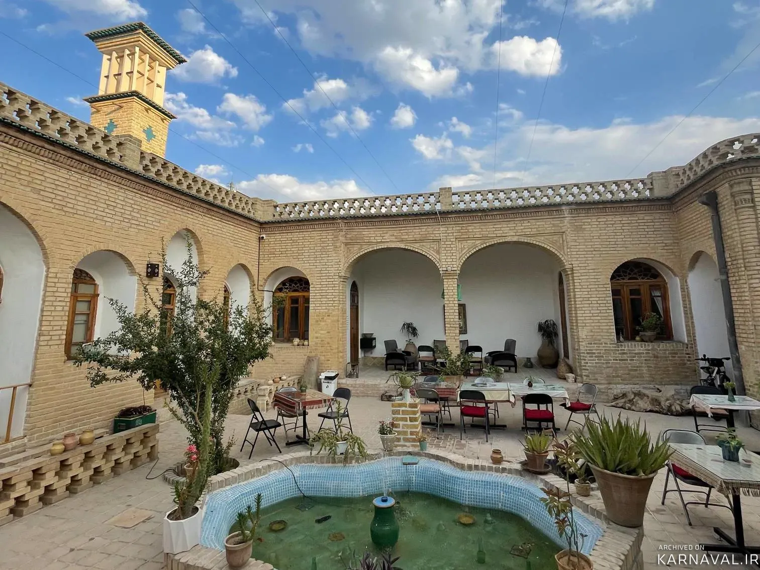 هتل سنتی خانه ی ما (چاه ماهی) کرمان