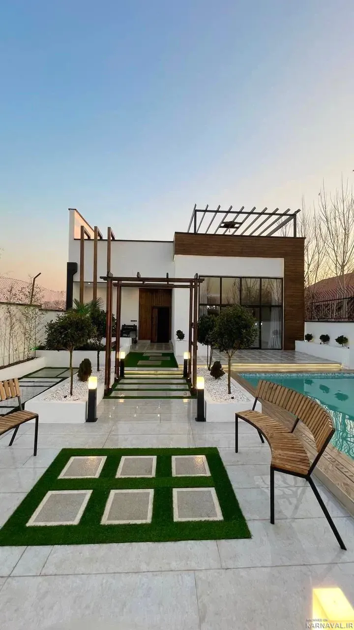 ویلا استخردار آبگرم میکونوس با بیلیارد کردان ویلا استخردار آبگرم میکونوس با بیلیارد کردان
