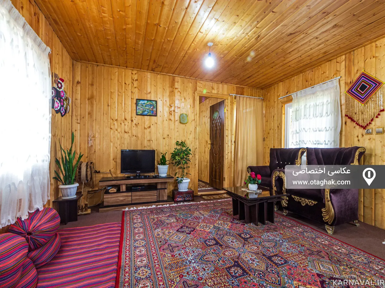 کلبه چوبی ابیشی ماسال