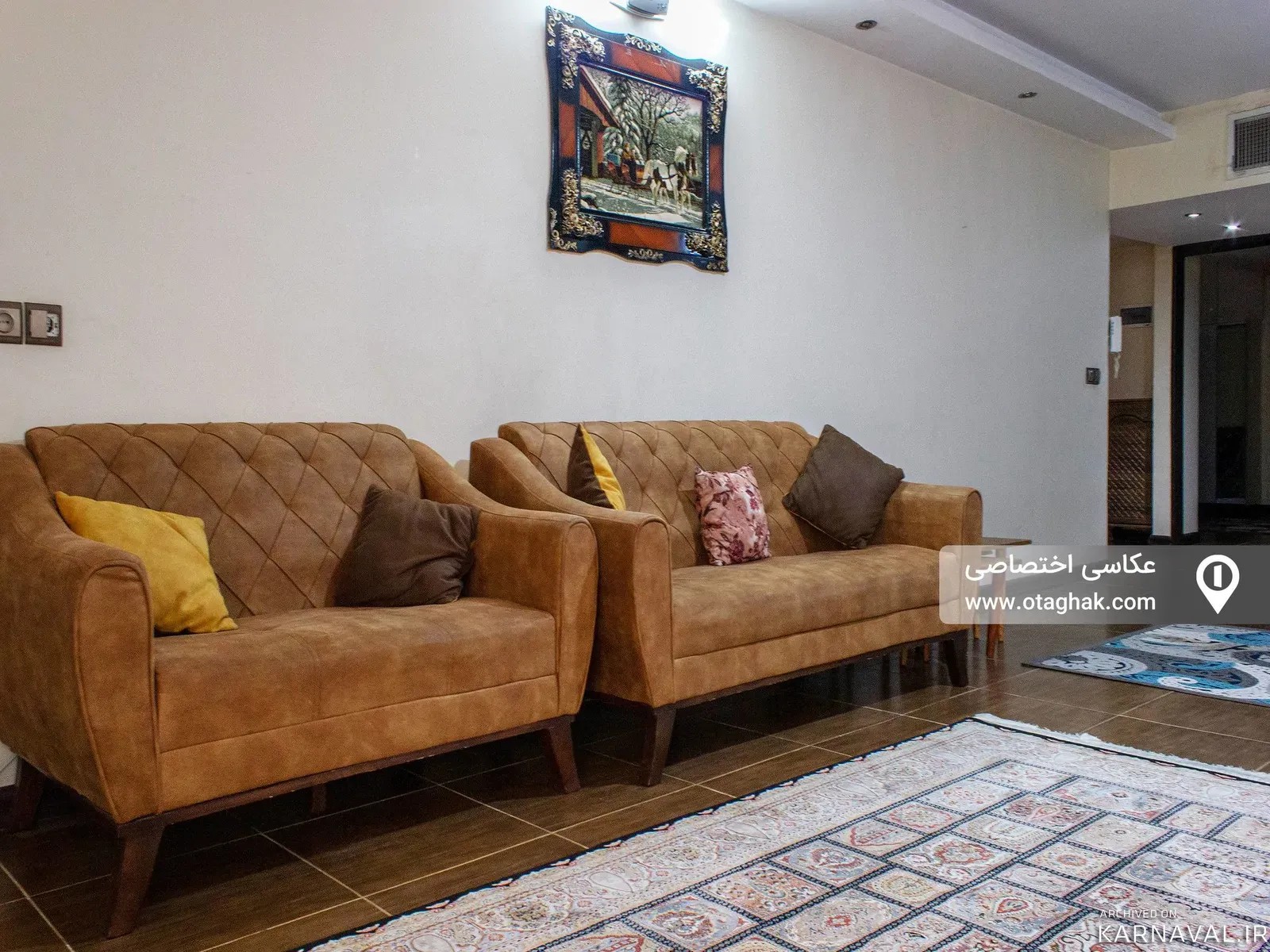 آپارتمان مبله چهار باغ عباسی (واحد ۴) اصفهان