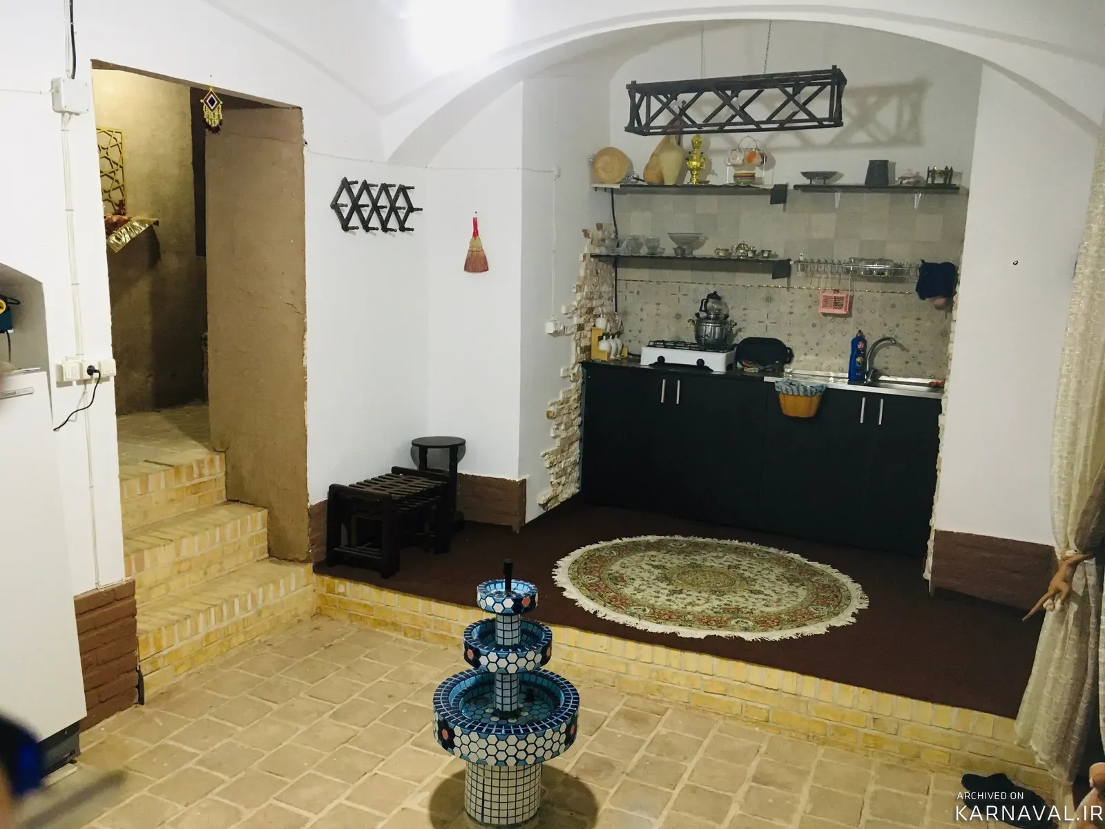 خانه مبله رزا  کاشان