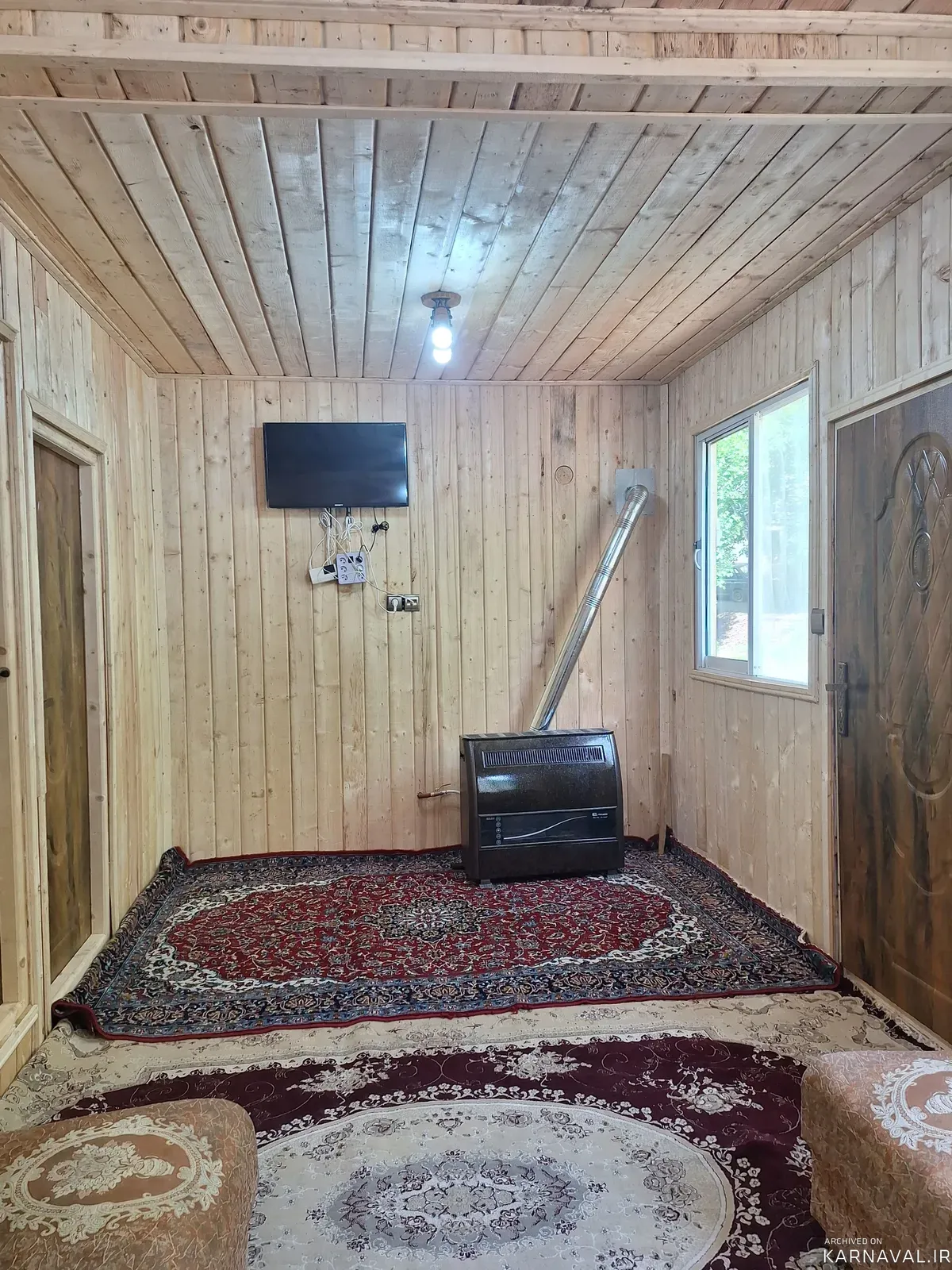 کلبه چوبی خروم ماسال