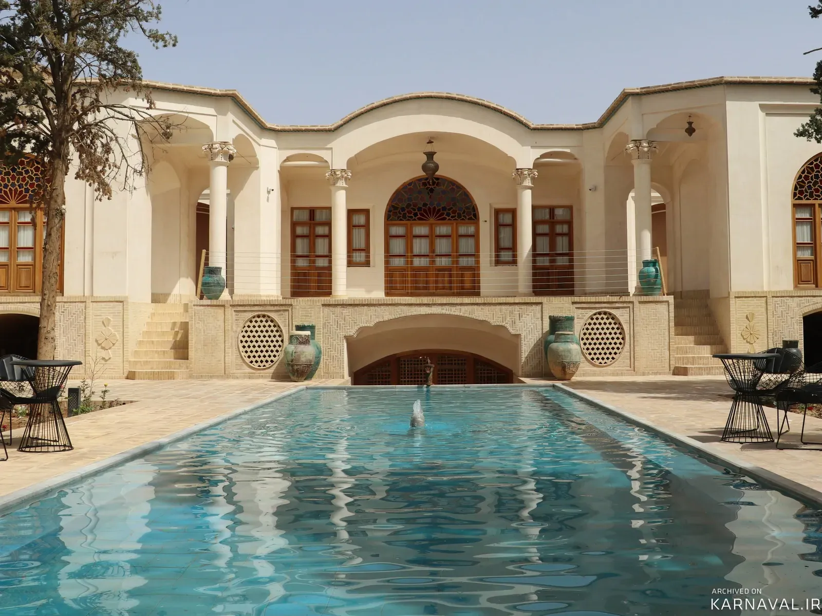 هتل سنتی عمارت ماندگار(105 _ تریپل نرمال) کاشان