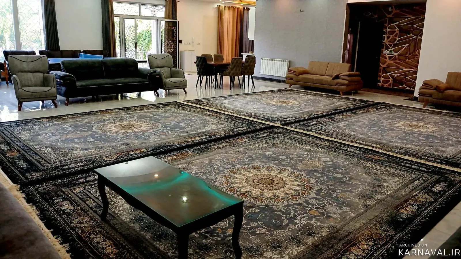 ویلا استخردار آبگرم دورهمی با جکوزی  شهریار