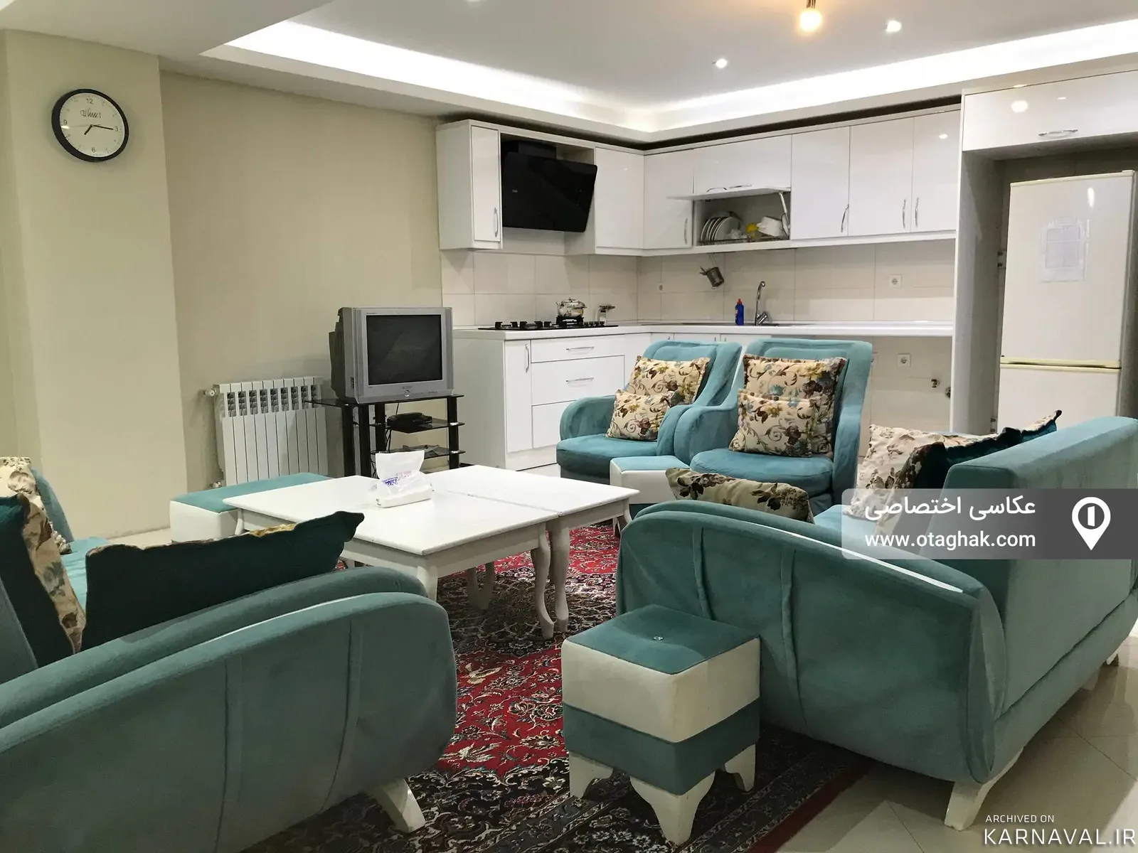 آپارتمان مبله (واحد38) در میدان حر  تهران
