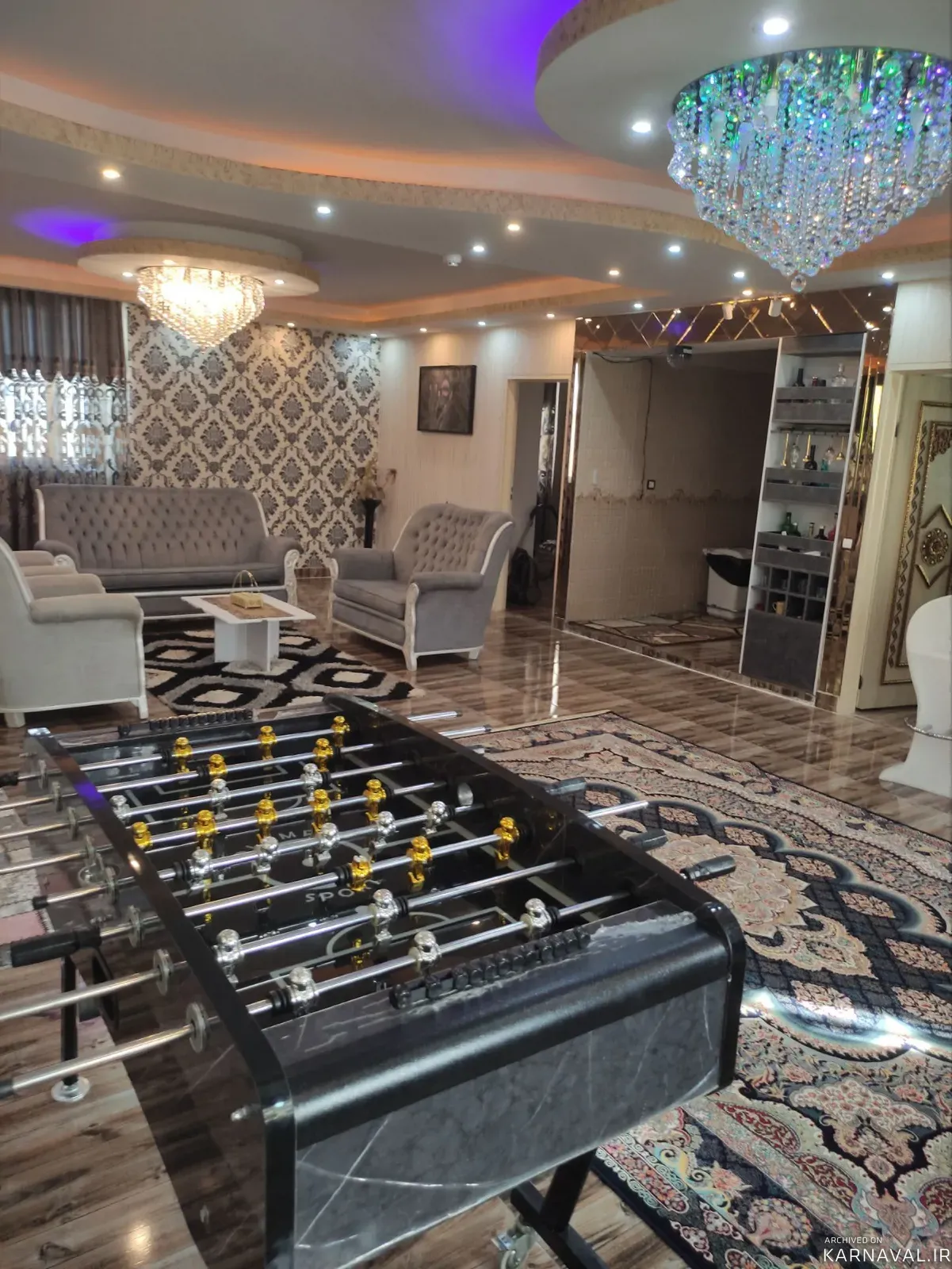 ویلا استخردار آبگرم آرسان کردان