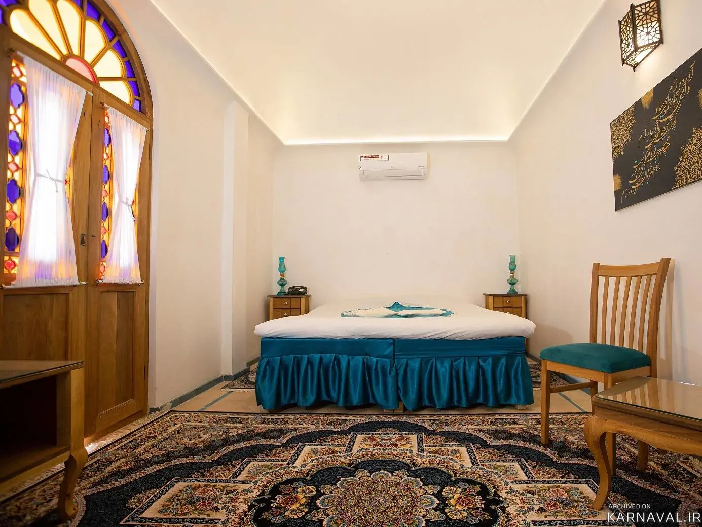 هتل سنتی باباافضل (اتاق فیروزه) کاشان هتل سنتی باباافضل (اتاق فیروزه) کاشان