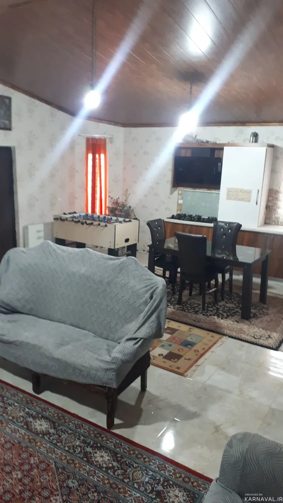 ویلا الماس با فوتبال دستی متل قو
