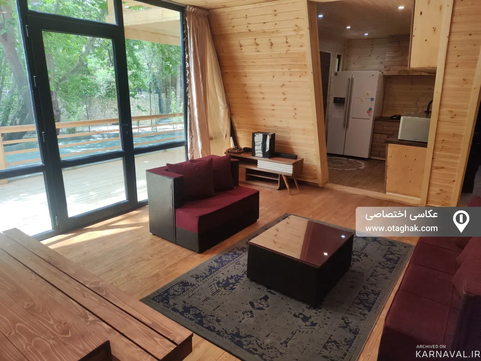 کلبه سوئیسی نوران (کنار رودخانه) کردان