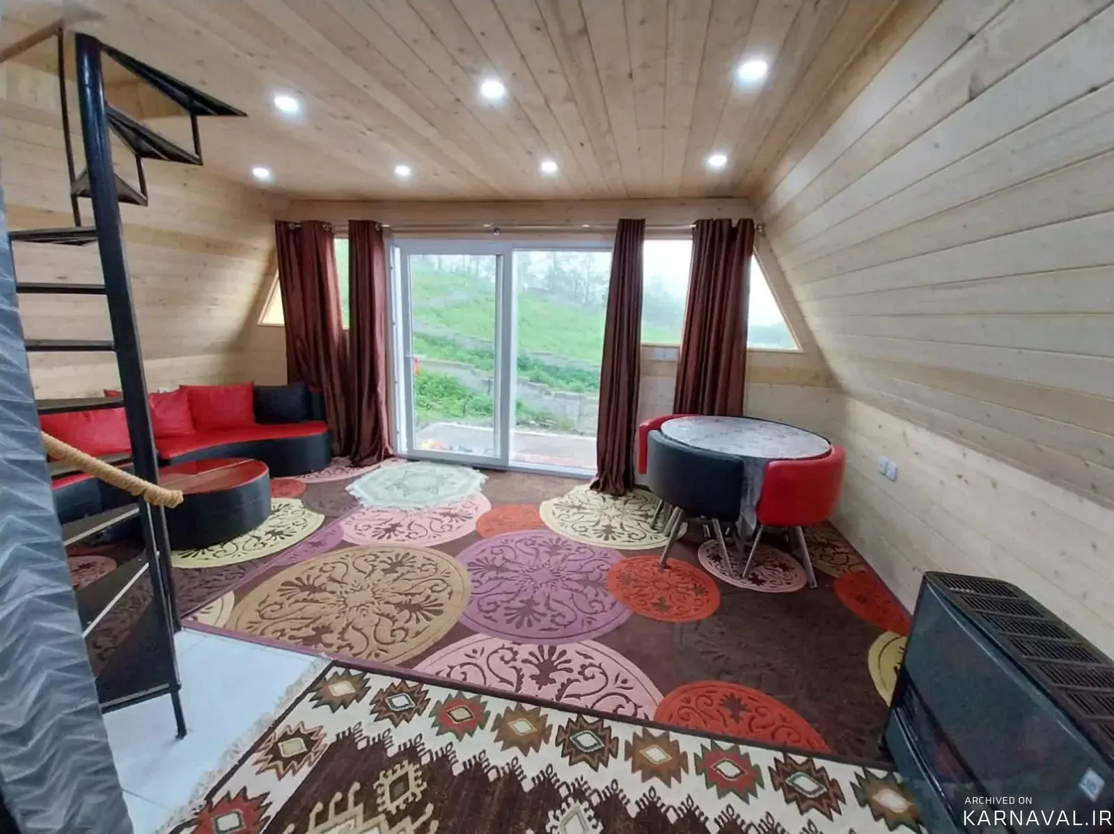 کلبه بهشت با جکوزی  شیرگاه