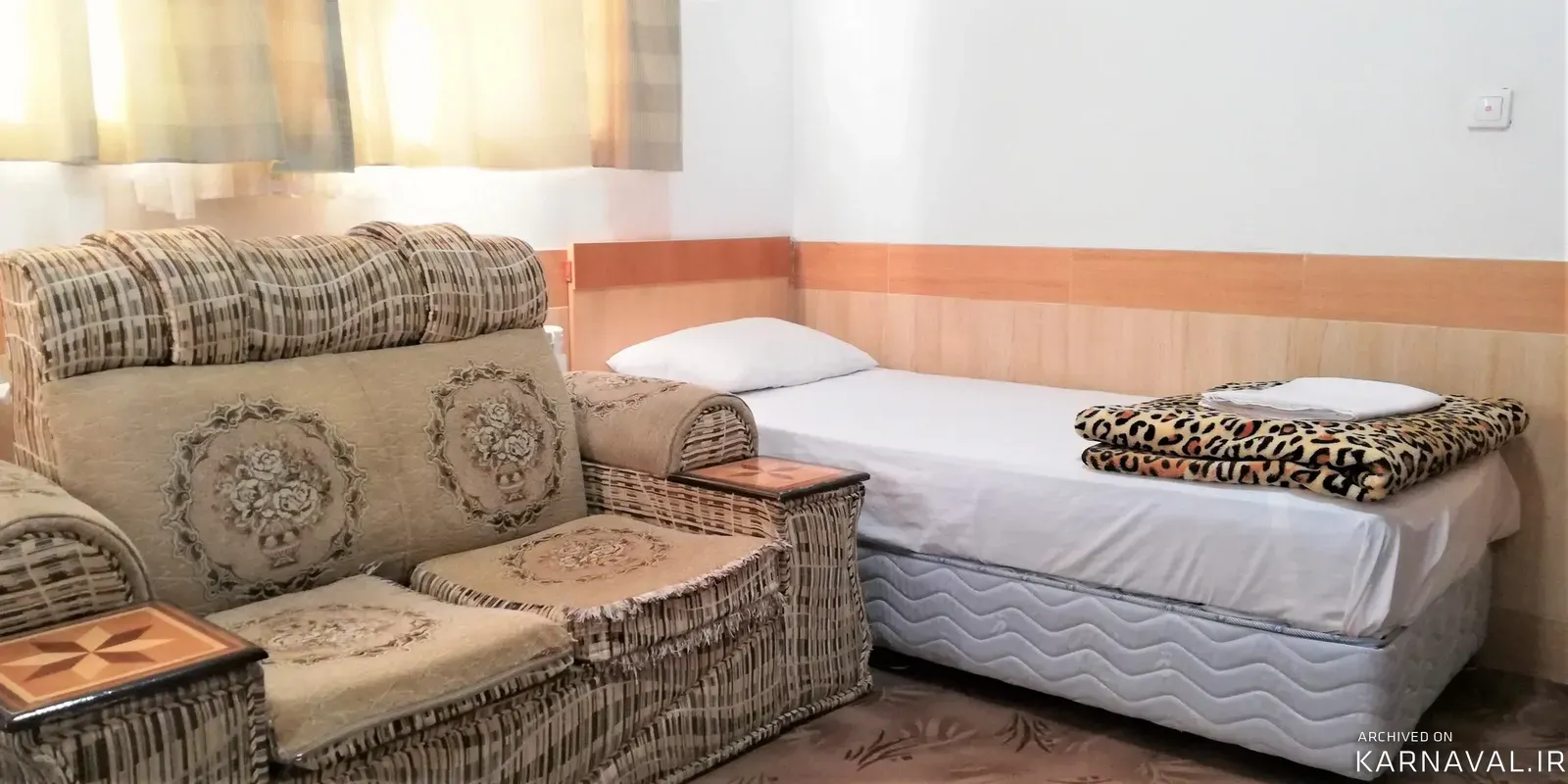 هتل آپارتمان قائم 322 (دو تخته)  بیرجند