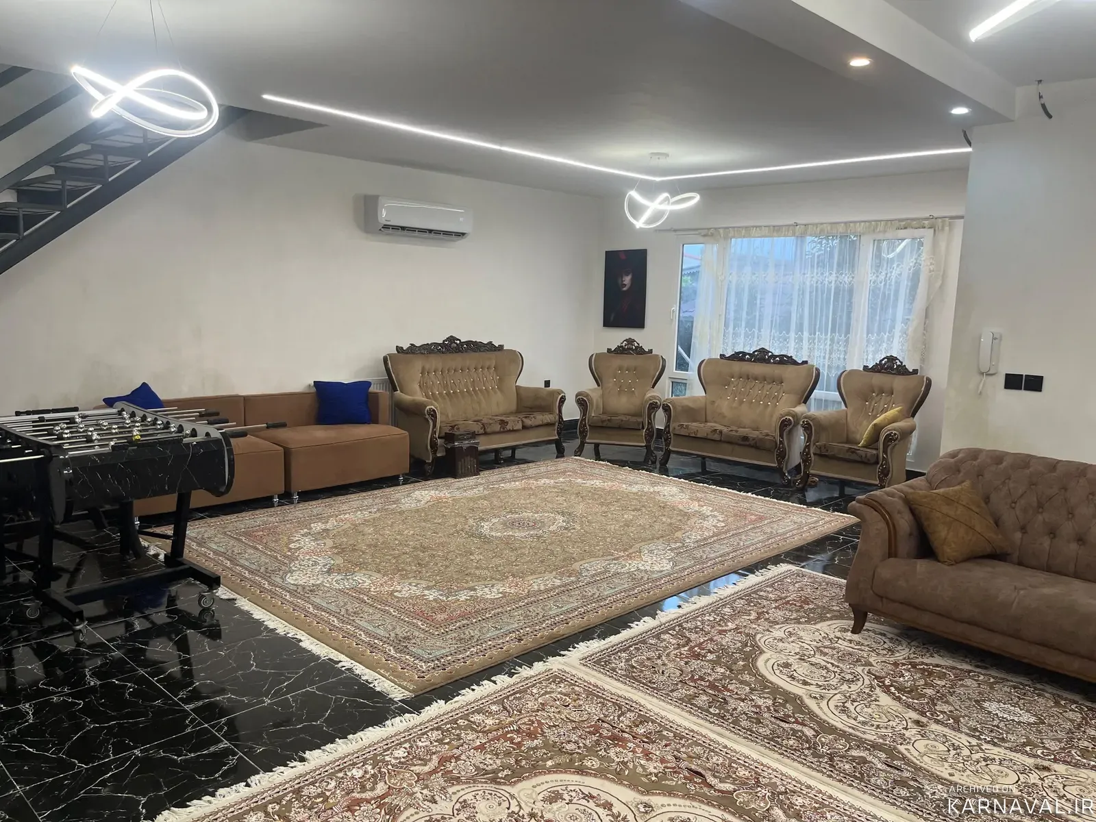 ویلا استخردار آبگرم سلیمی با فوتبال دستی چمخاله ویلا استخردار آبگرم سلیمی با فوتبال دستی چمخاله