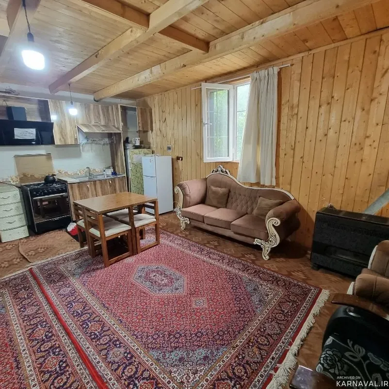 کلبه چوبی طاها با جکوزی ماسال