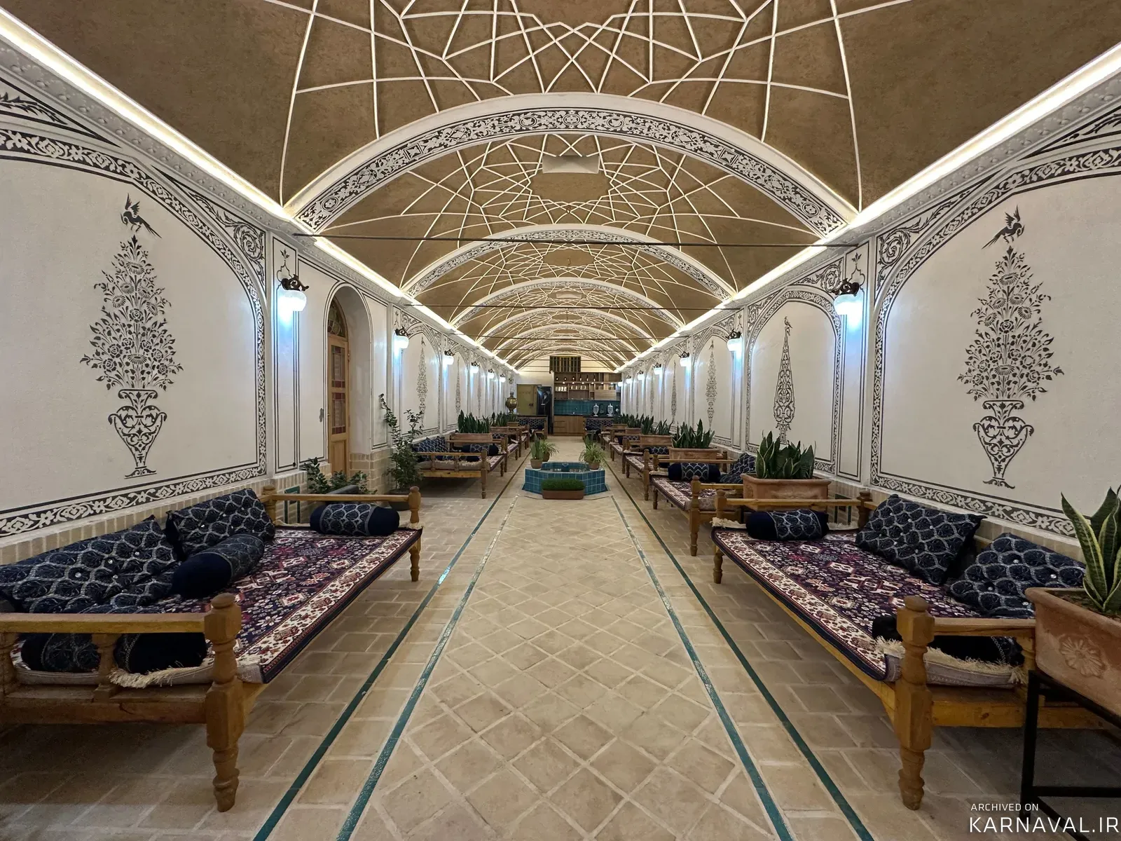 هتل سنتی عمارت ایرانی (ترمه) با صبحانه رایگان کاشان