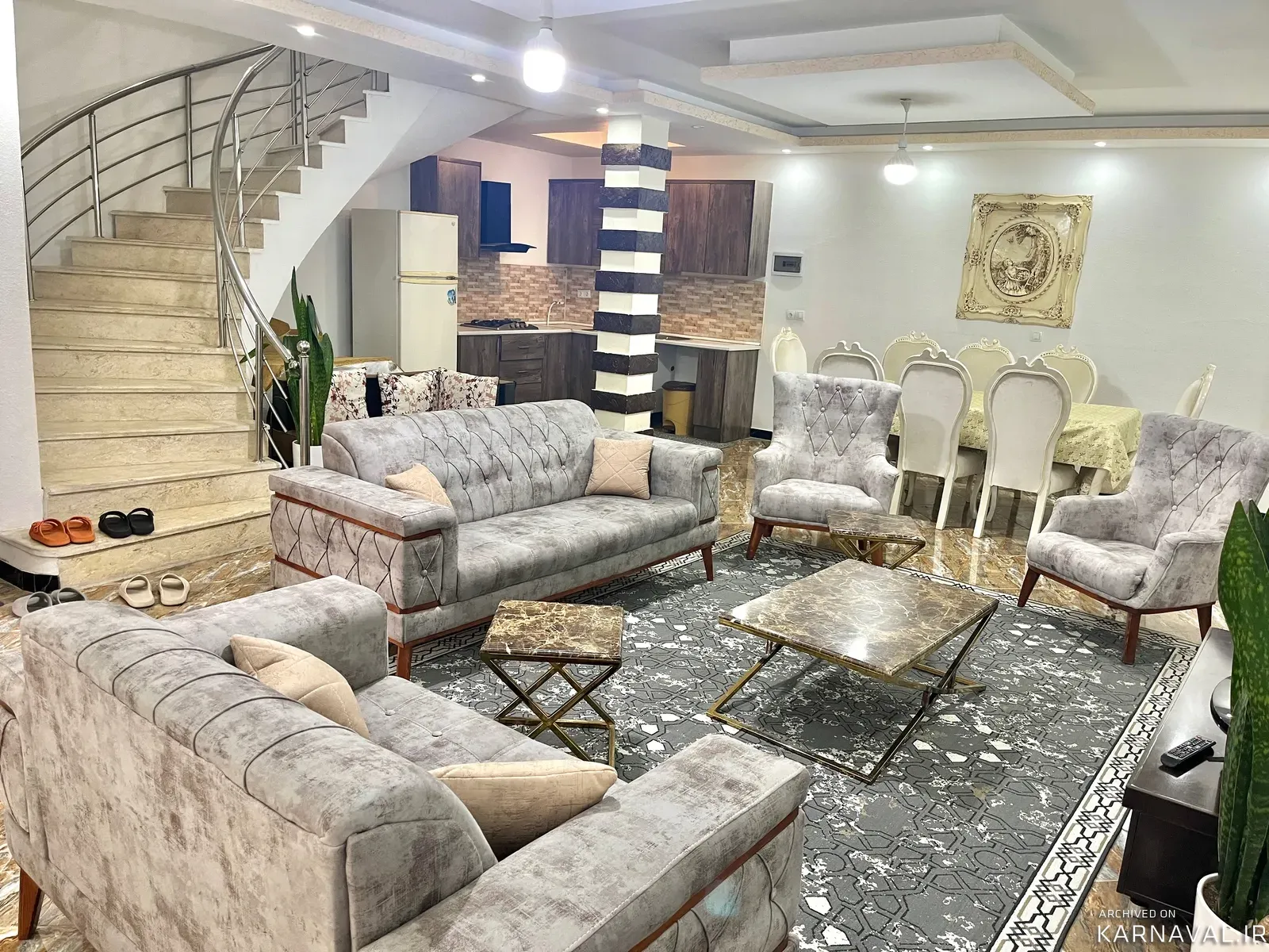 ویلا تریپلکس کاج فریدون کنار