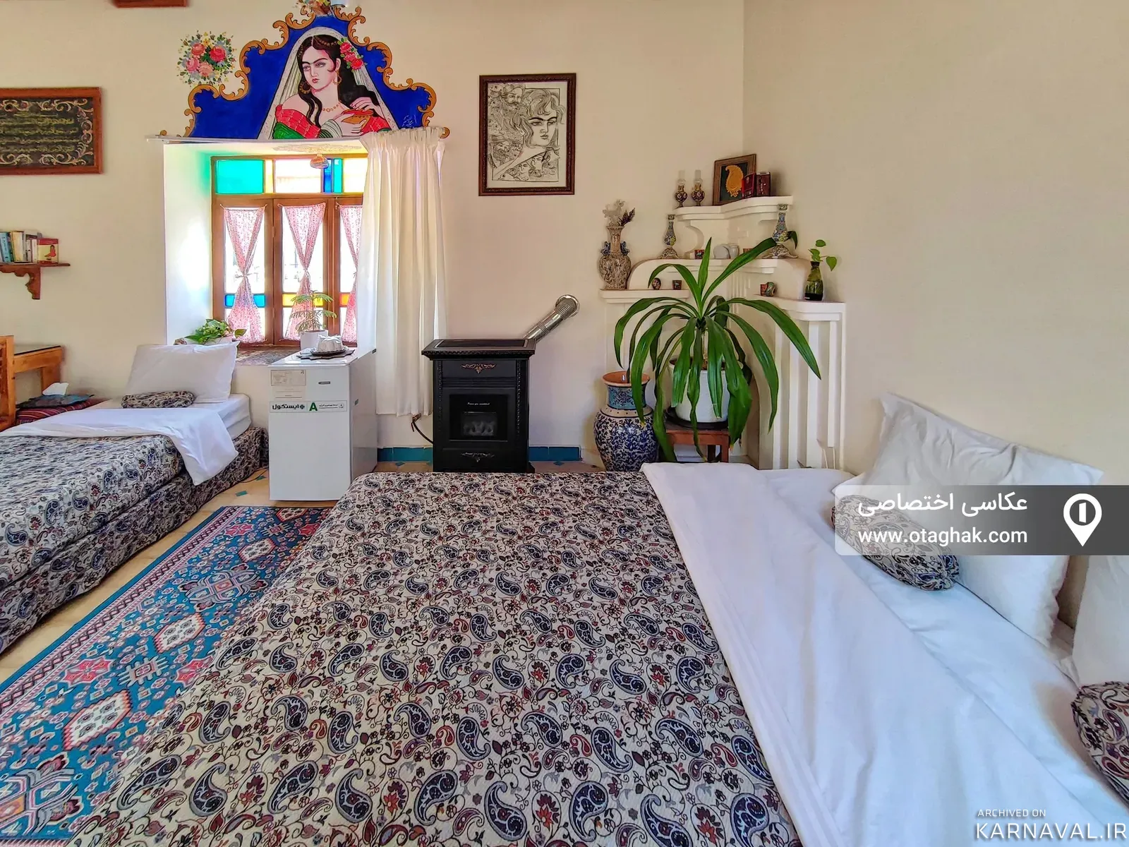 هتل سنتی ماه سلطان (اتاق شه بانو) شیراز