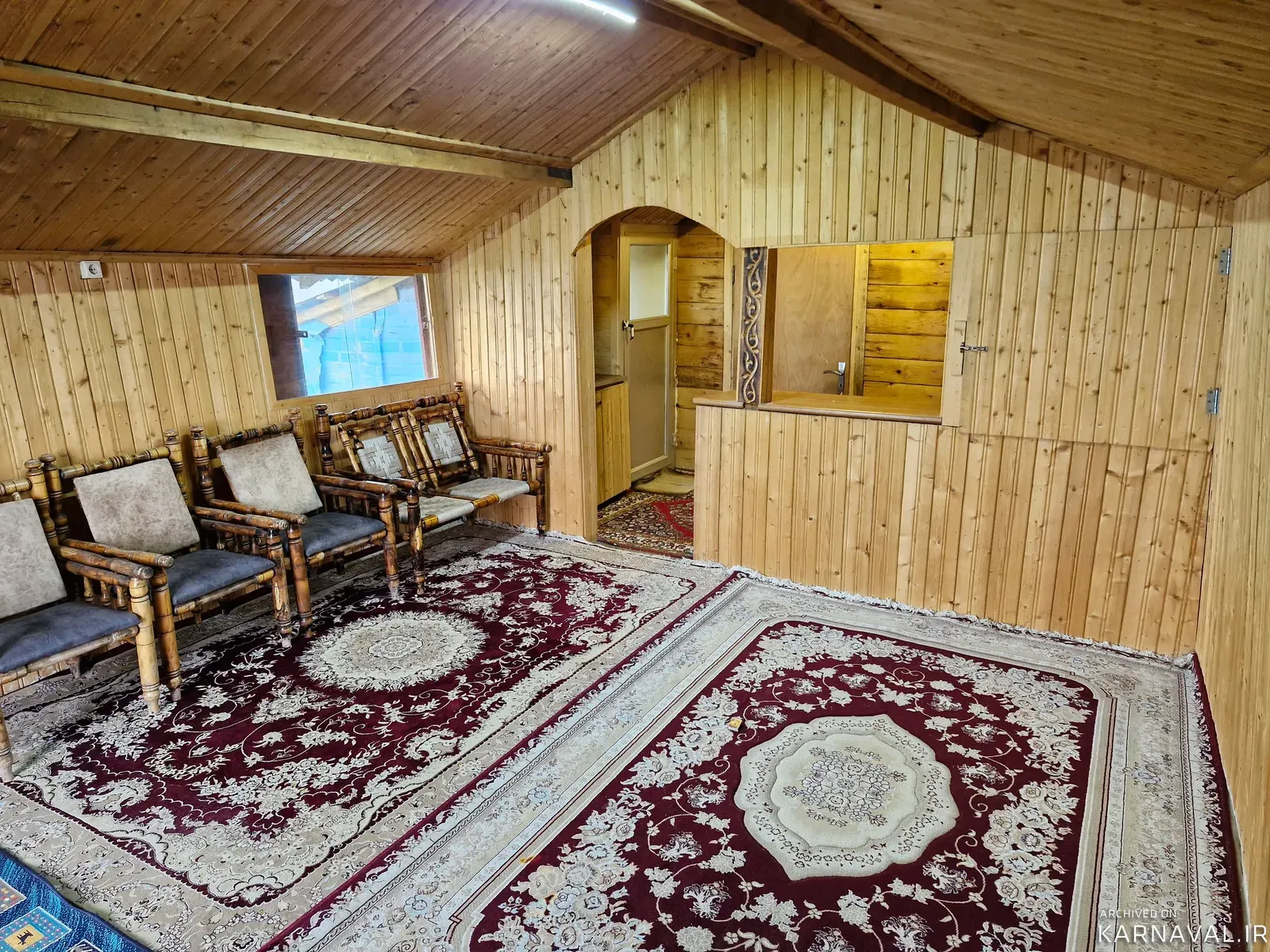 کلبه چوبی جنگلی ییلاقی اولسبلنگاه