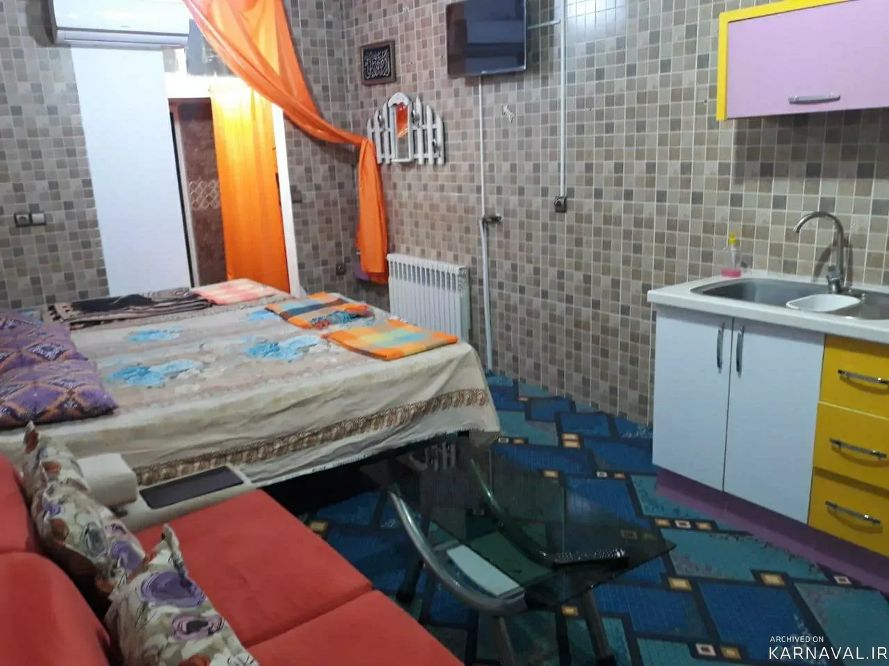 سوییت مبله مجلل(واحد ۱۰) کاشان
