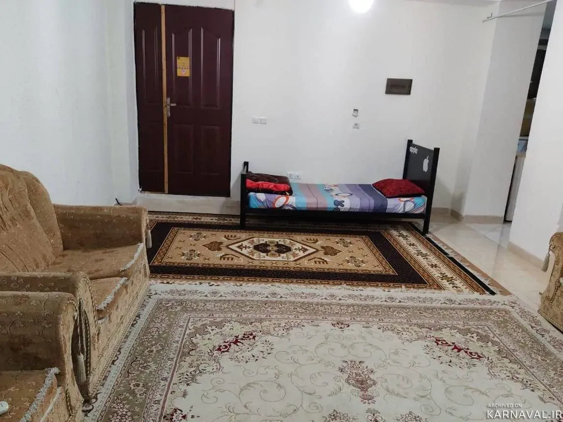 آپارتمان مبله نخل زرین(واحد زیرزمین) قشم