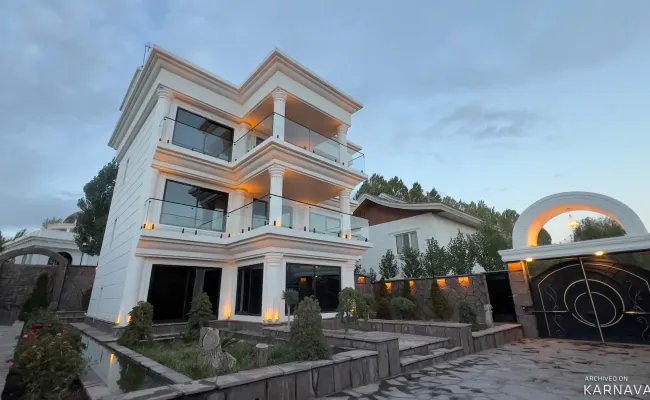 ویلا عمارت آنا با استخردار آبگرم دماوند ویلا عمارت آنا با استخردار آبگرم دماوند