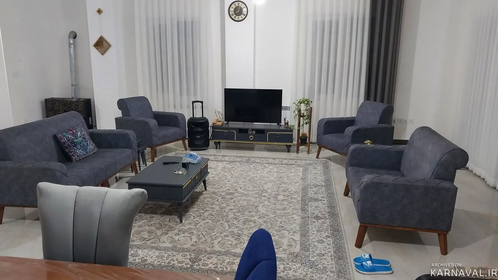 ویلا باغ میراث با فوتبال دستی رامسر