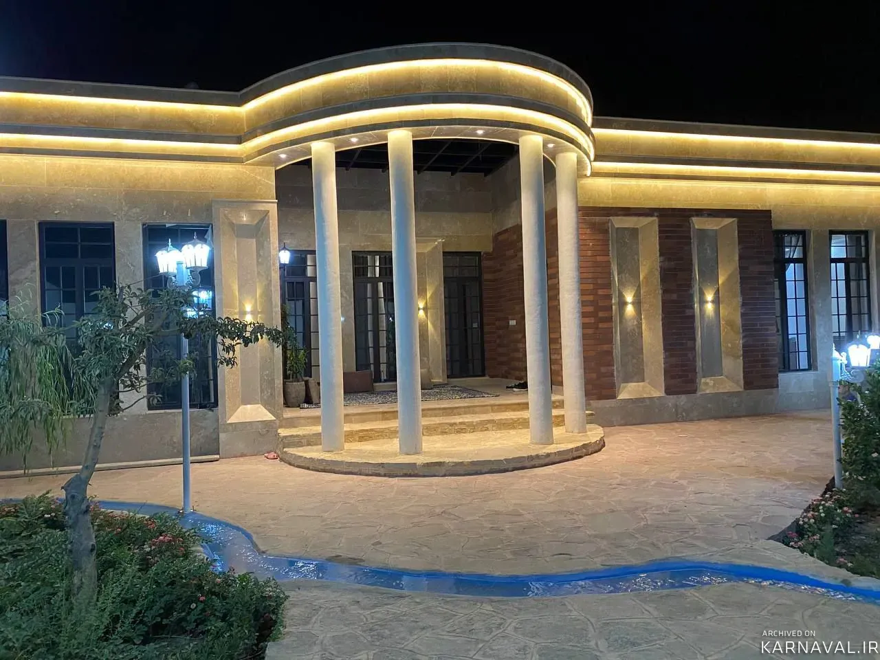 ویلا استخردار آبگرم بیتا با فوتبال دستی  مشهد