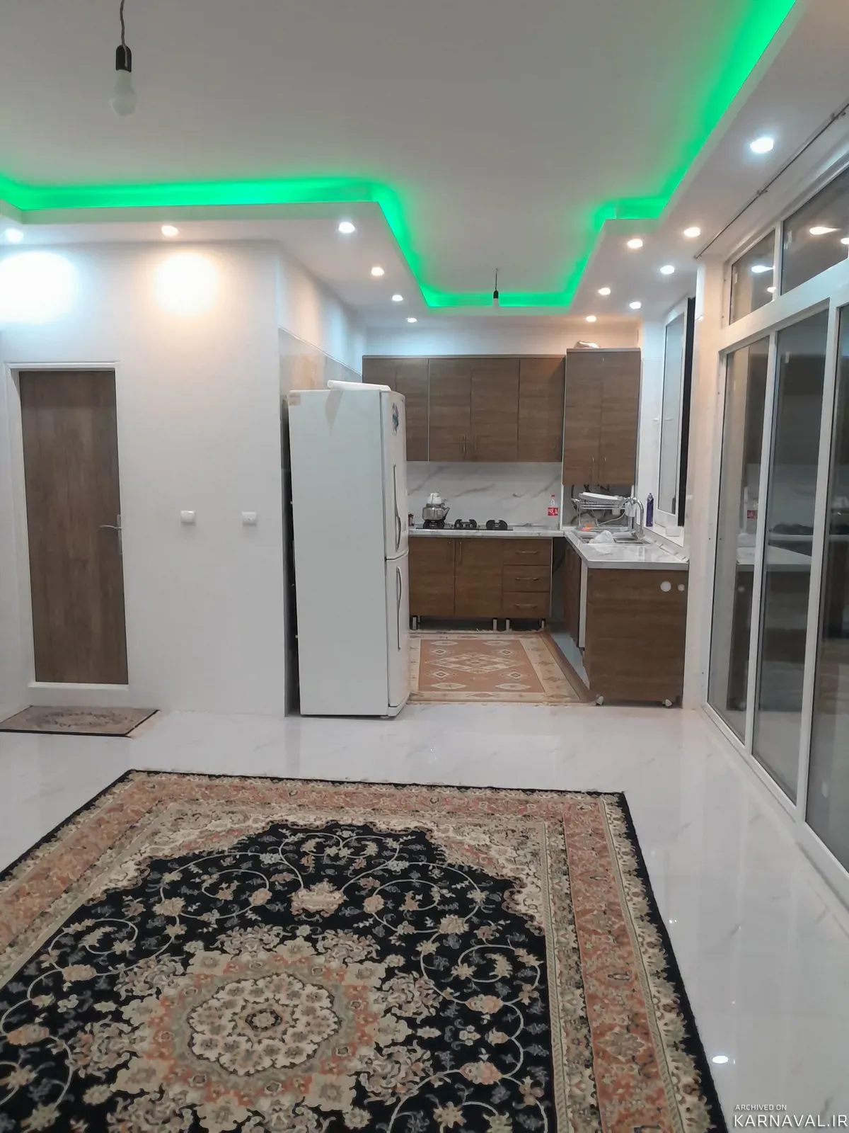 ویلا استخردار آبگرم سقف شیشه ای دماوند