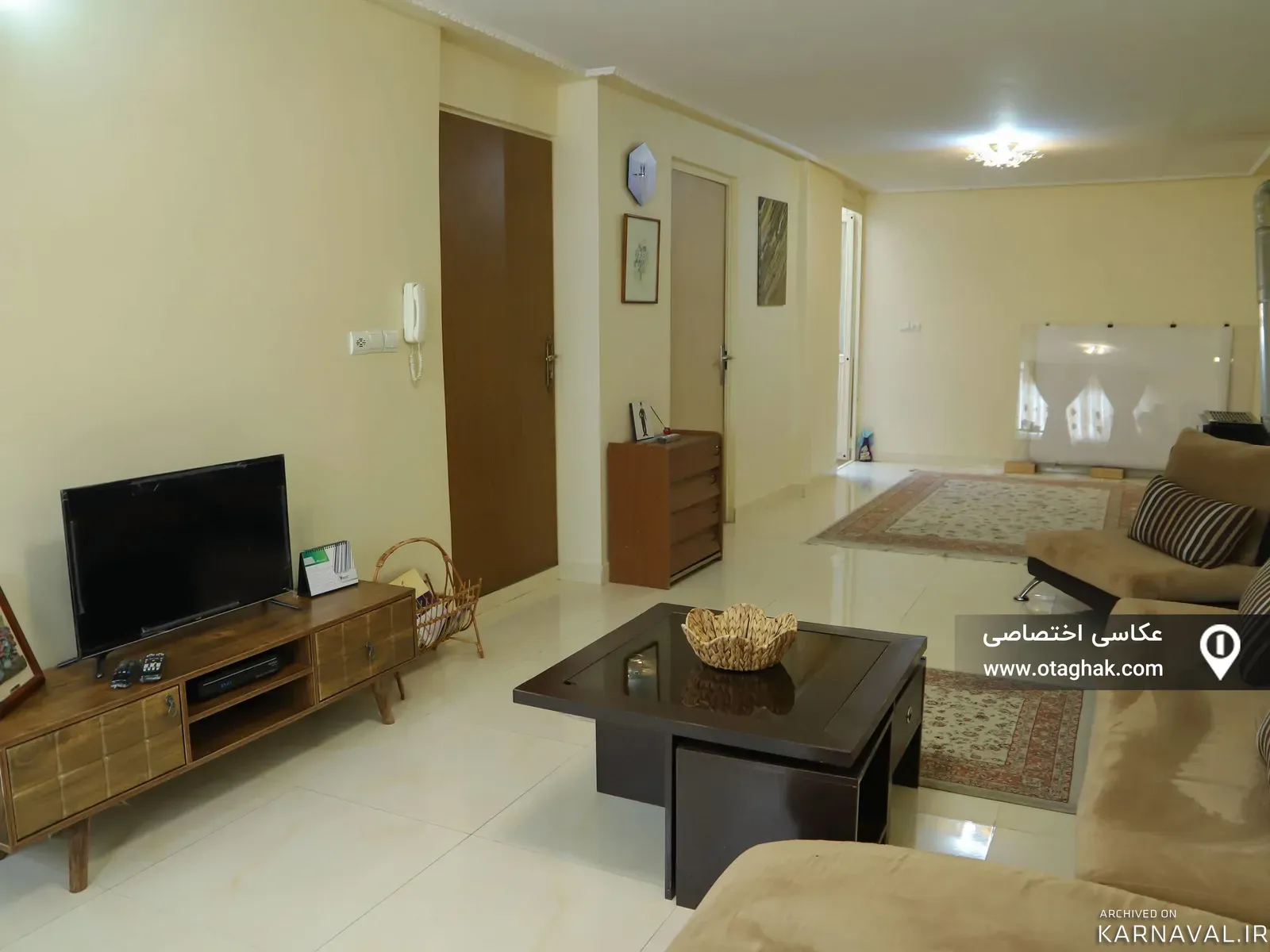 آپارتمان مبله بسیار تمیز در سیدخندان تهران