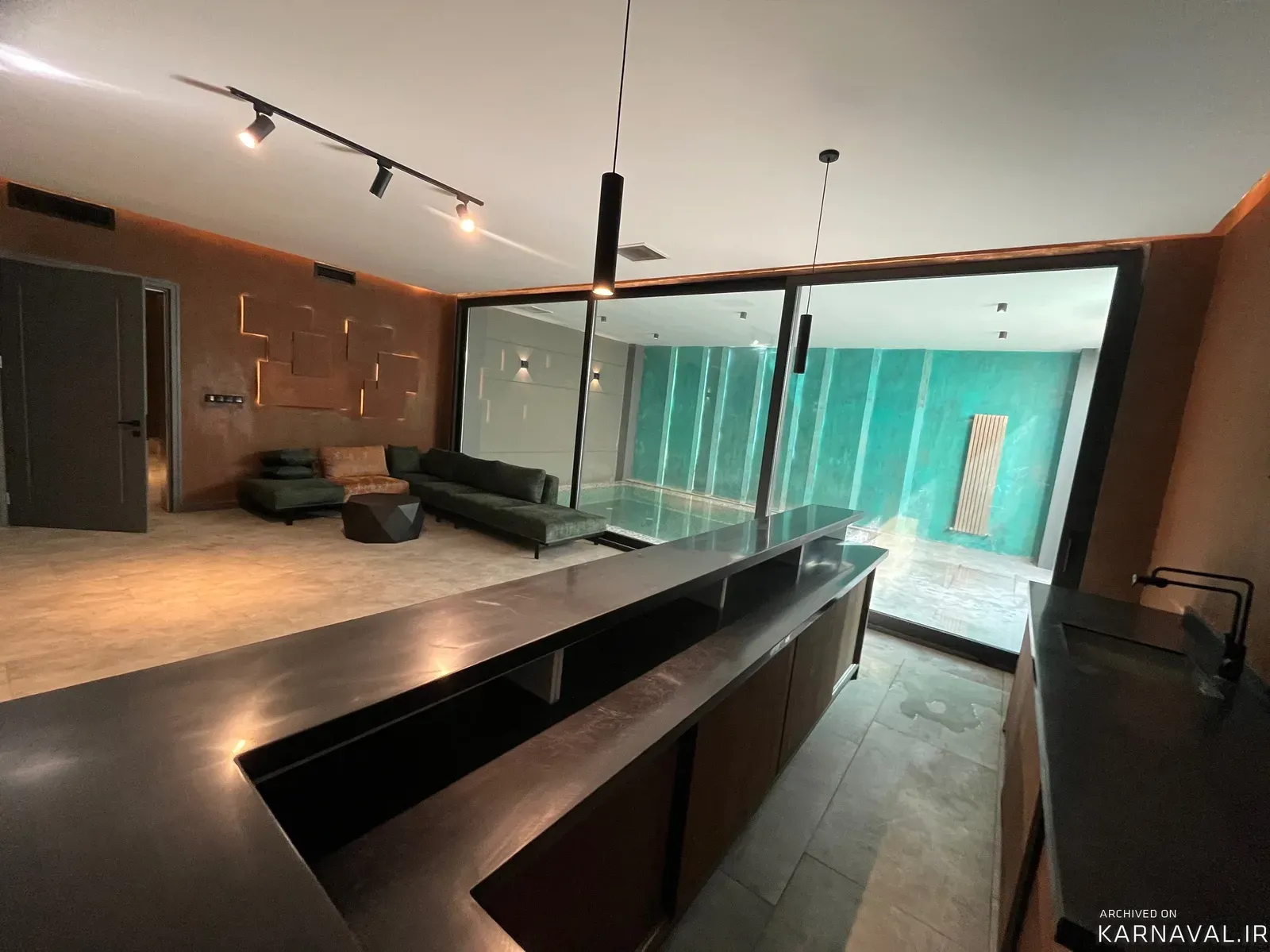 ویلا عمارت لوکس استخردار آبگرم گلدن استار   لواسان