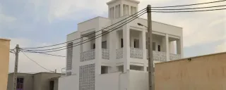 خانه بادگیر سفید (طبقه دوم) هنگام خانه بادگیر سفید (طبقه دوم) هنگام