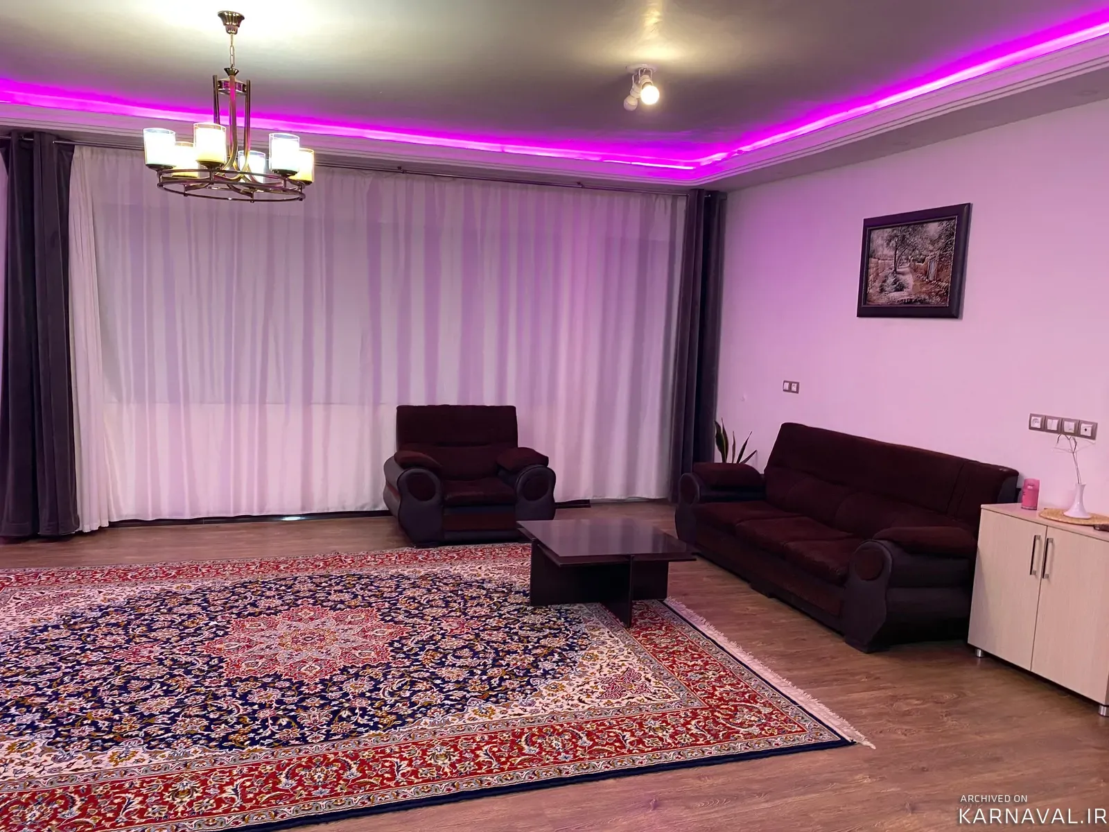 آپارتمان مبله فلامینگو باغ بهادران