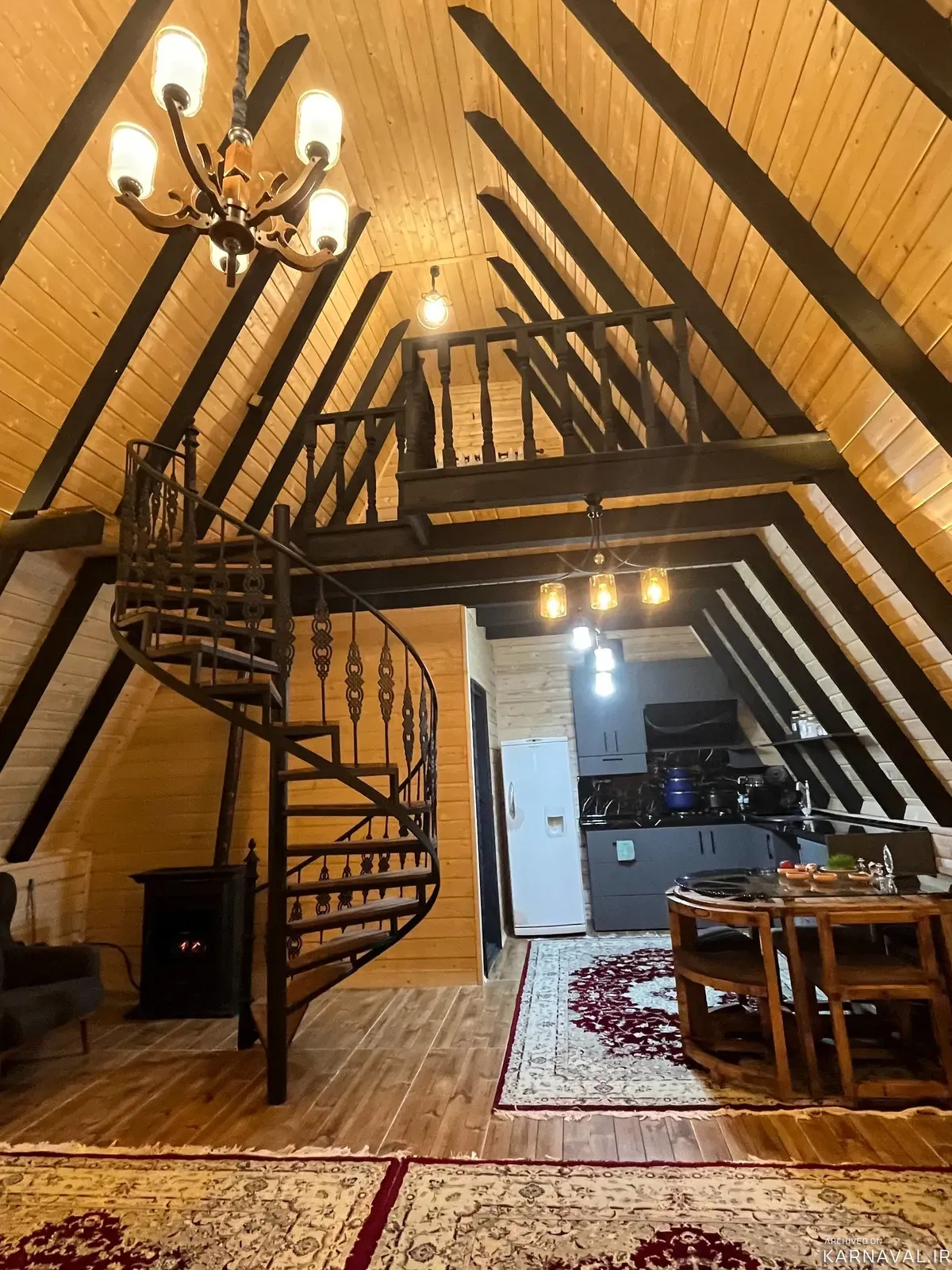 کلبه سوئیسی دلربا دیلمان