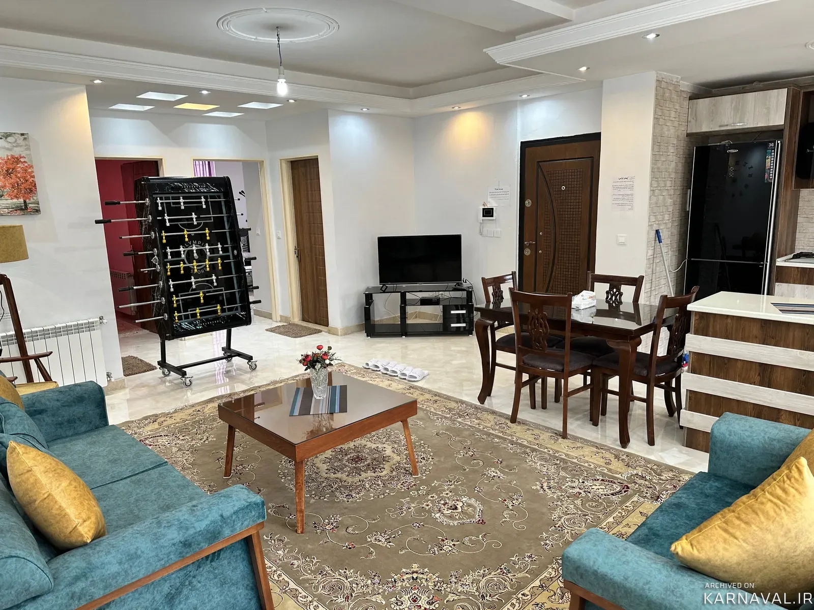 آپارتمان مبله لارونا (2) با فوتبال دستی هچیرود