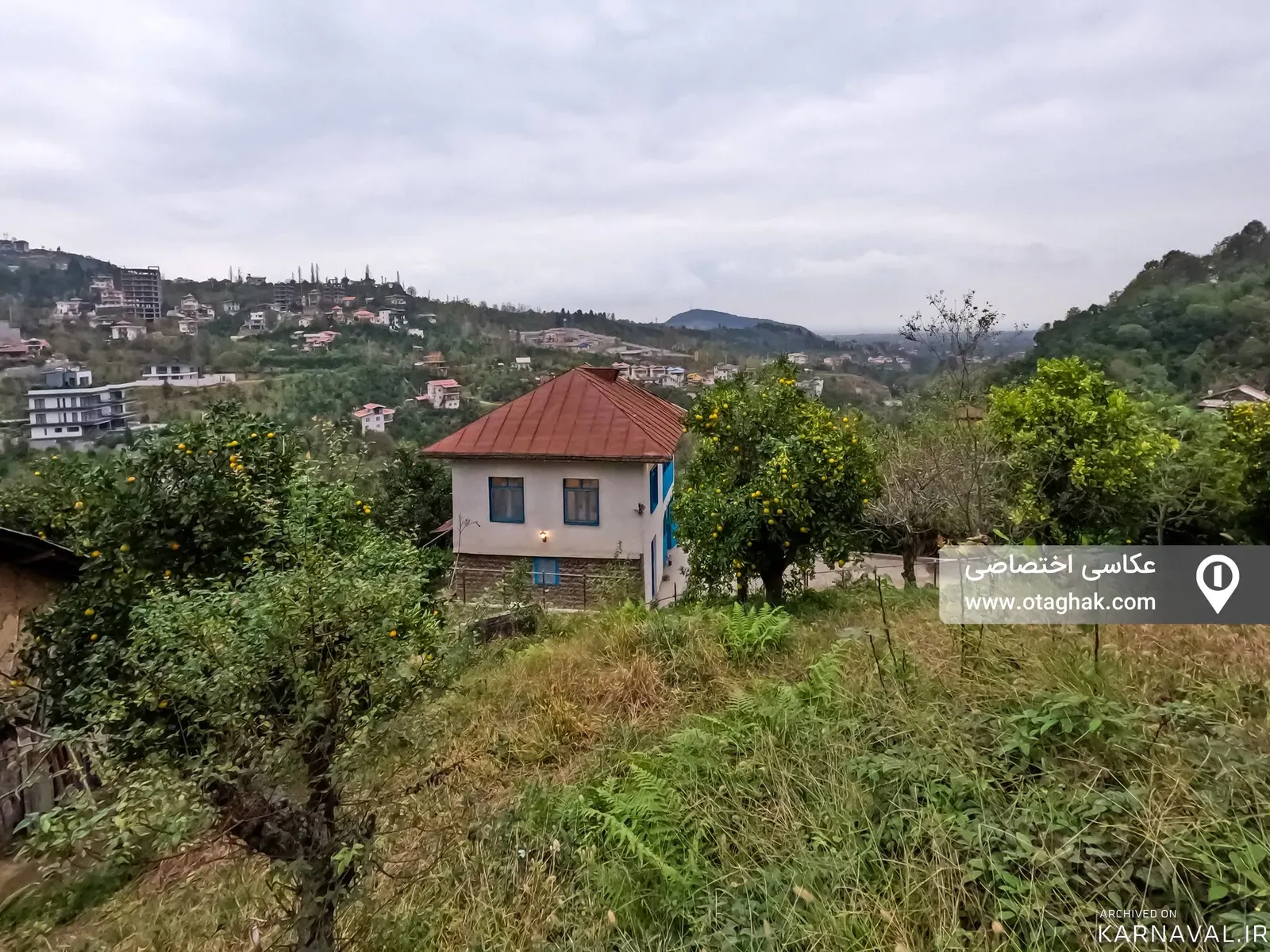 کلبه باغ لترنسا با جکوزی رامسر