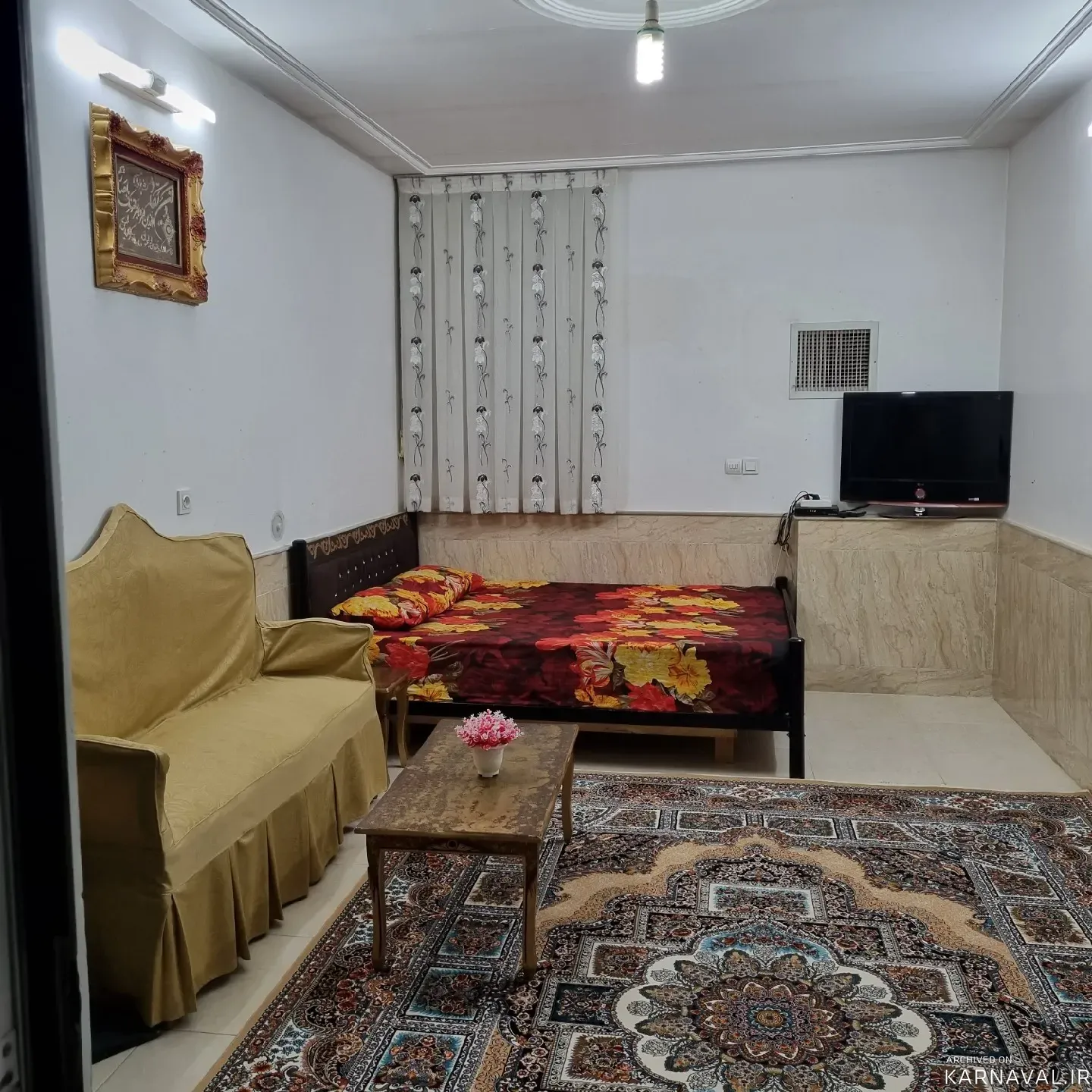 سوییت نقلی (ساحل۴۶) نزدیک خانههای تاریخی کاشان سوییت نقلی (ساحل۴۶) نزدیک خانههای تاریخی کاشان