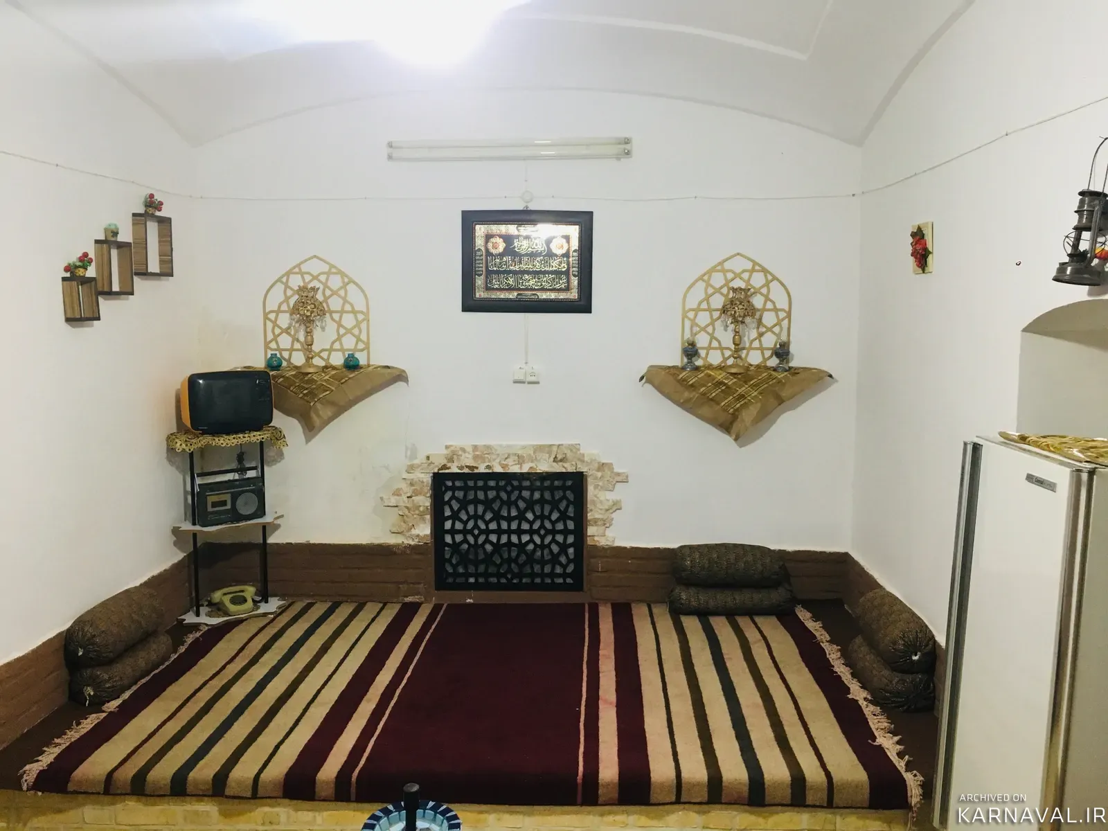 خانه مبله رزا  کاشان
