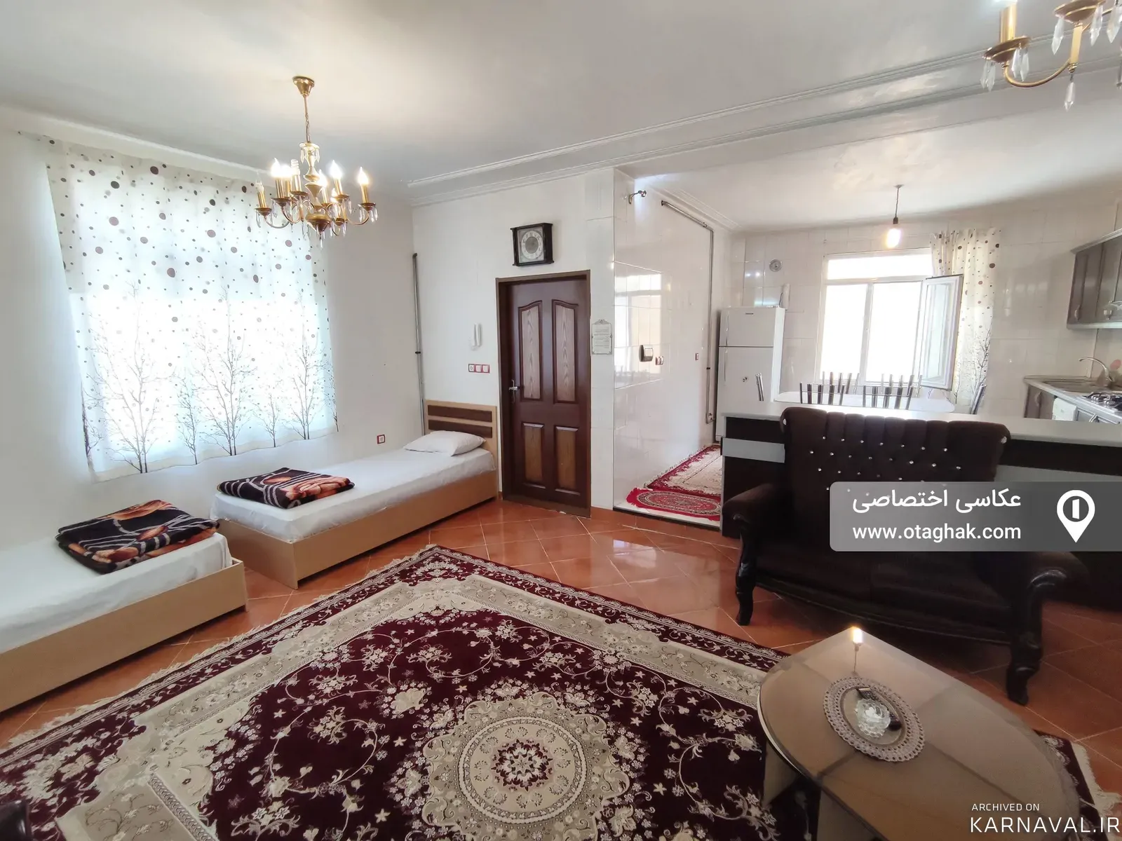 آپارتمان مبله باران سرعین