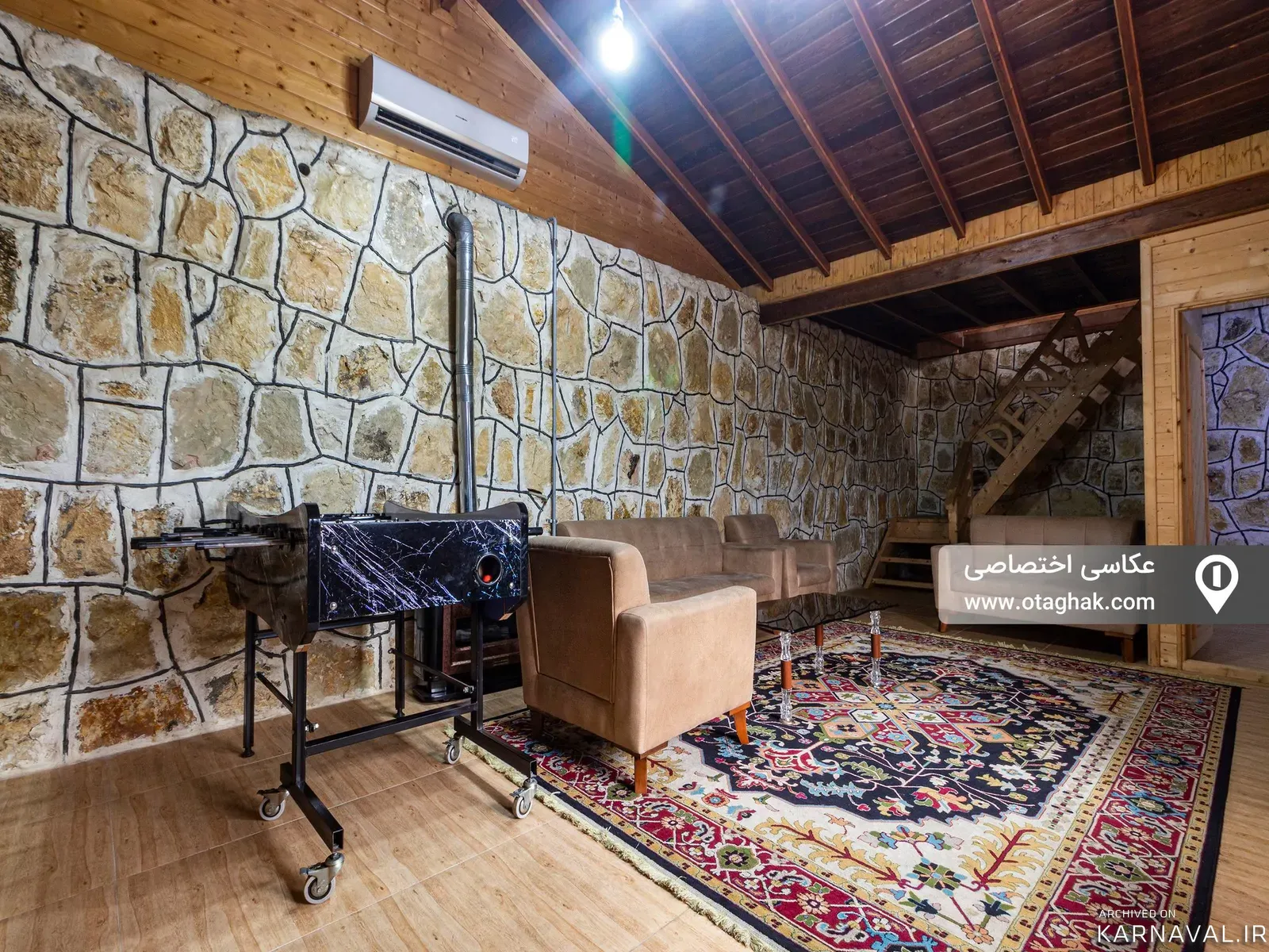کلبه چوبی دنیز (واحد 11) شیرگاه
