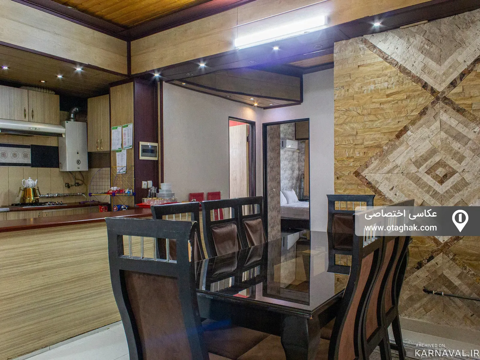 آپارتمان مبله نیلوفر (9 VIP)  نمک آبرود
