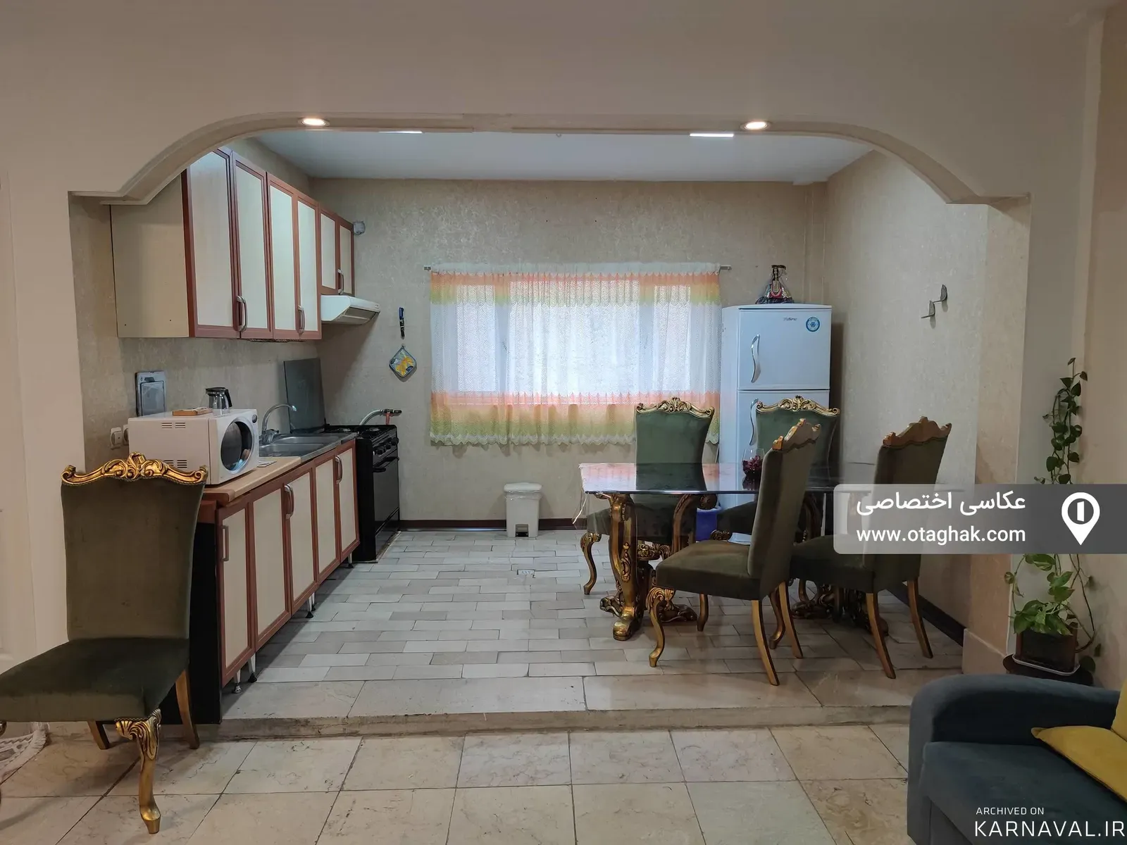 آپارتمان مبله دیبا (۶) در سیدخندان  تهران