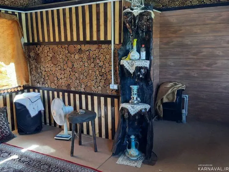 کلبه چوبی انگوران زنجان